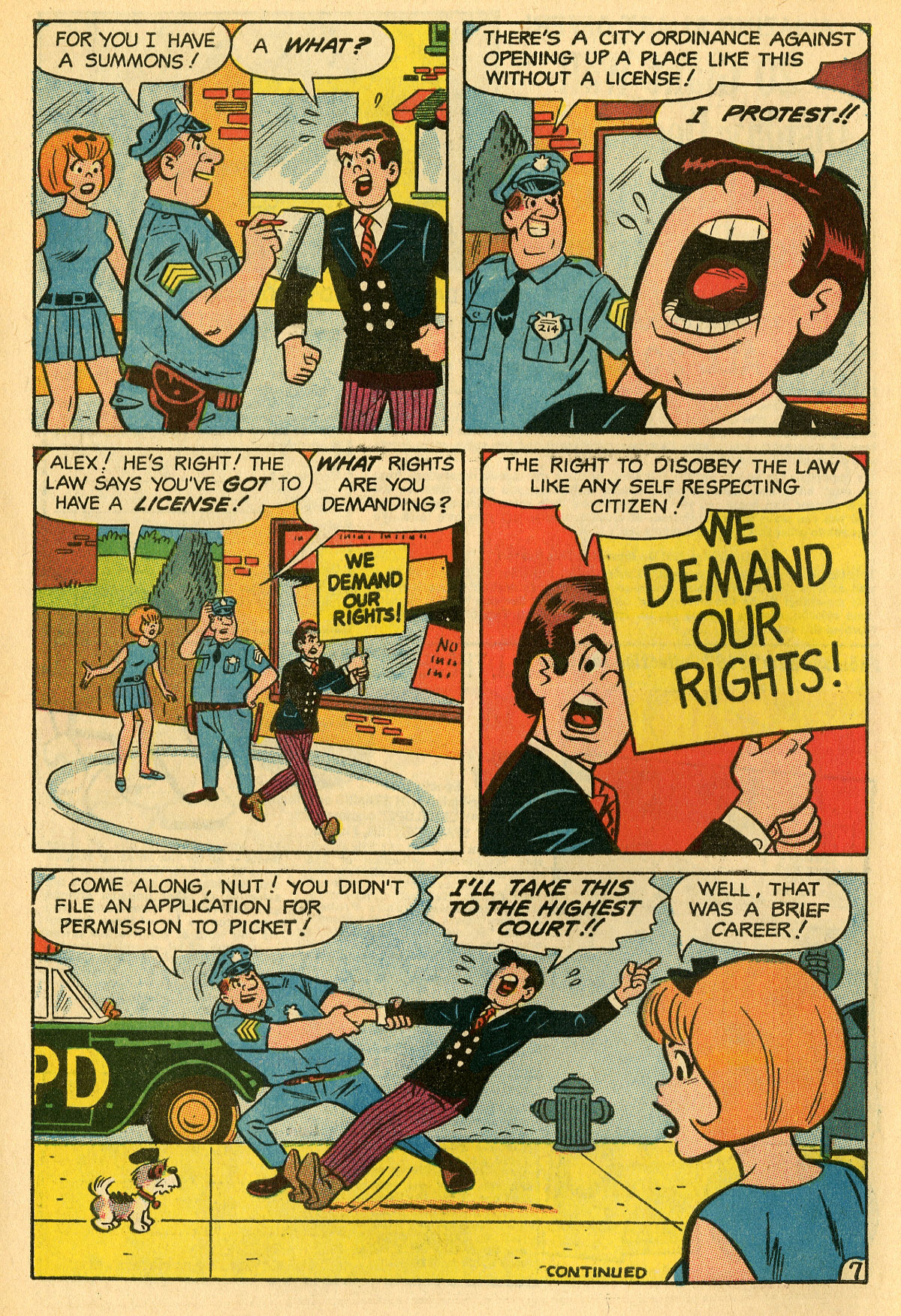 Read online Josie comic -  Issue #31 - 10