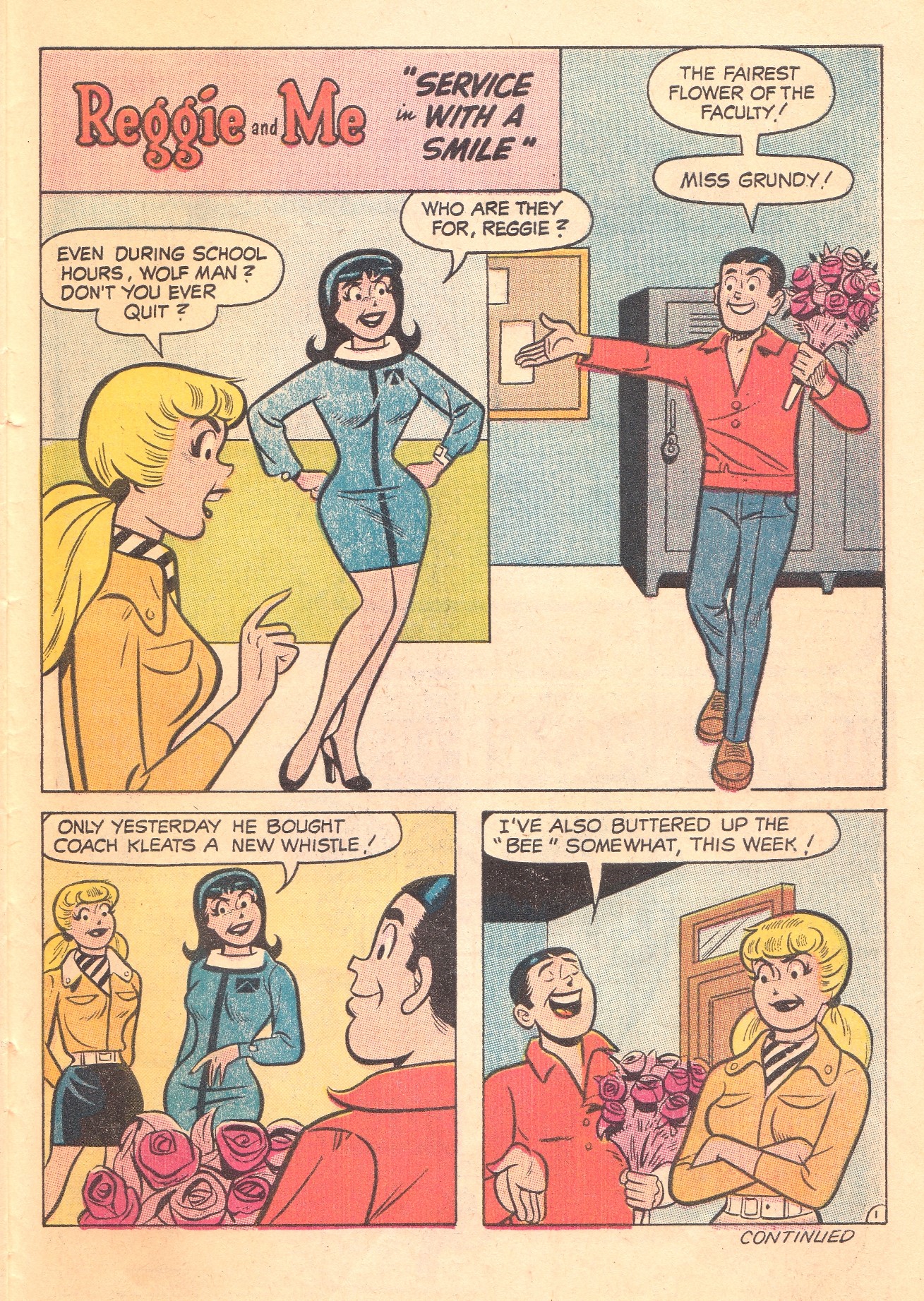 Read online Reggie and Me (1966) comic -  Issue #34 - 27