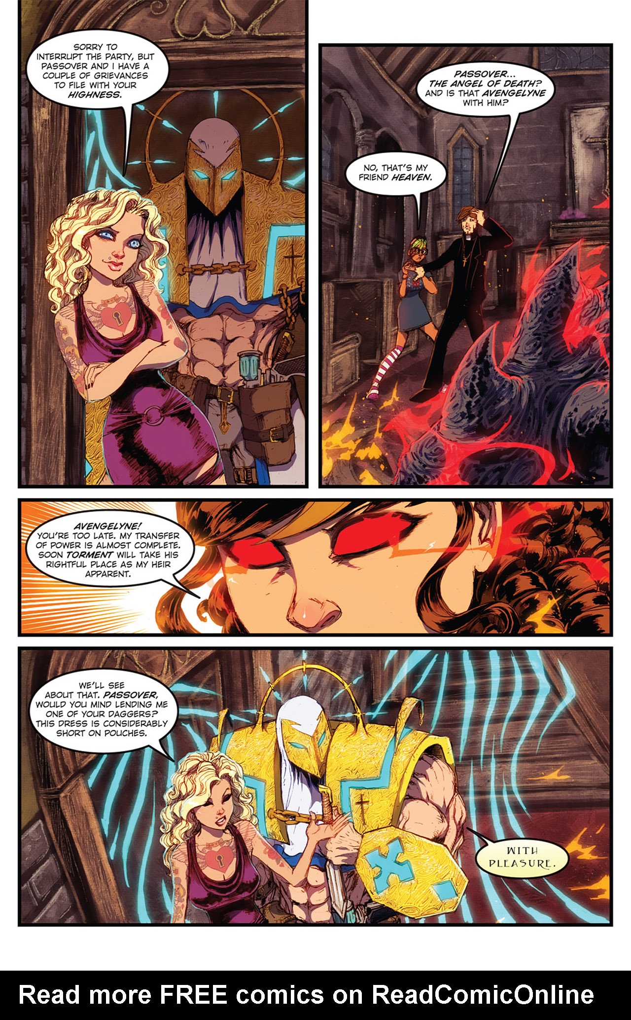 Read online Avengelyne (2011) comic -  Issue #3 - 9