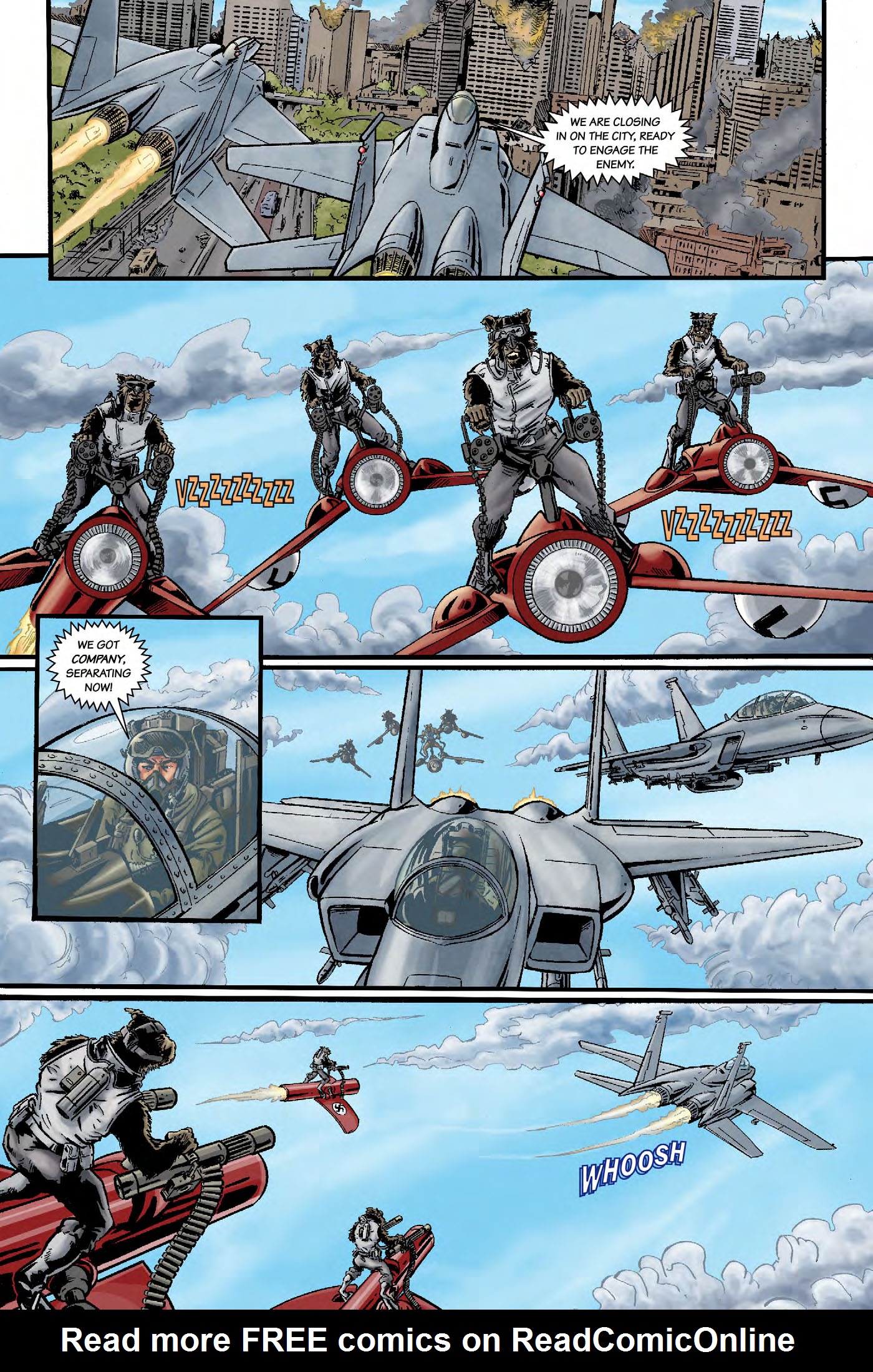 Read online Nazi Werewolves from Outer Space comic -  Issue #3 - 18