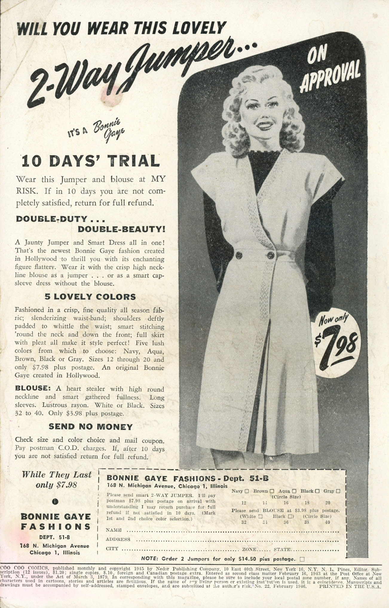 Read online Coo Coo Comics comic -  Issue #22 - 2