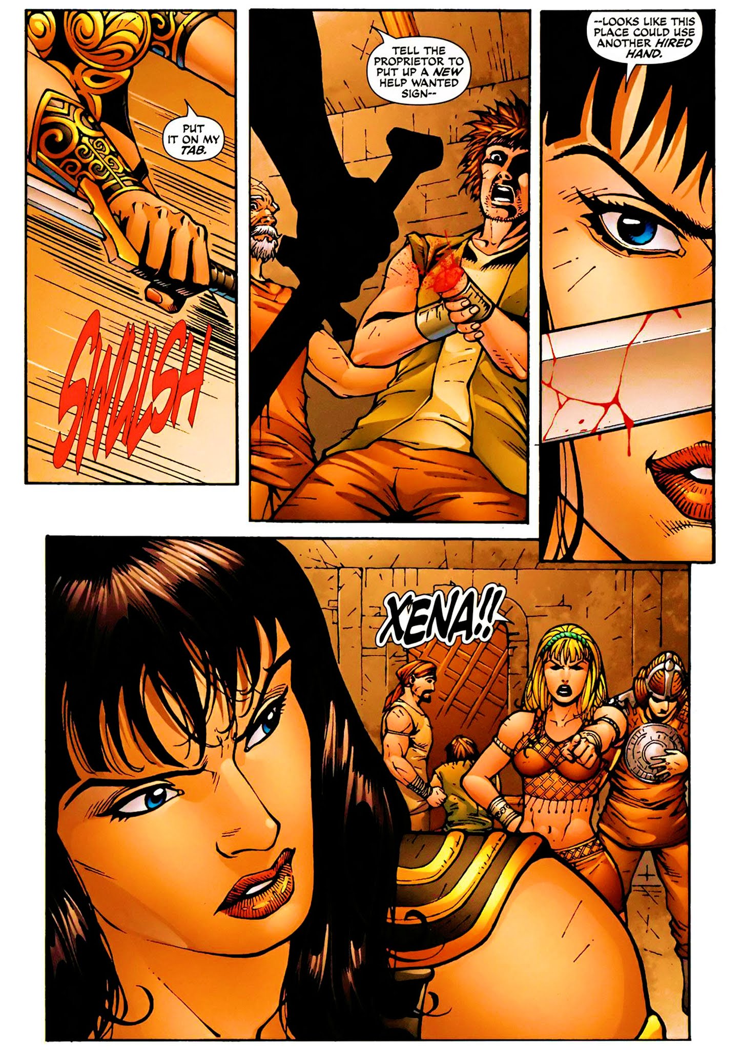 Read online Xena: Warrior Princess - Dark Xena comic -  Issue #1 - 17