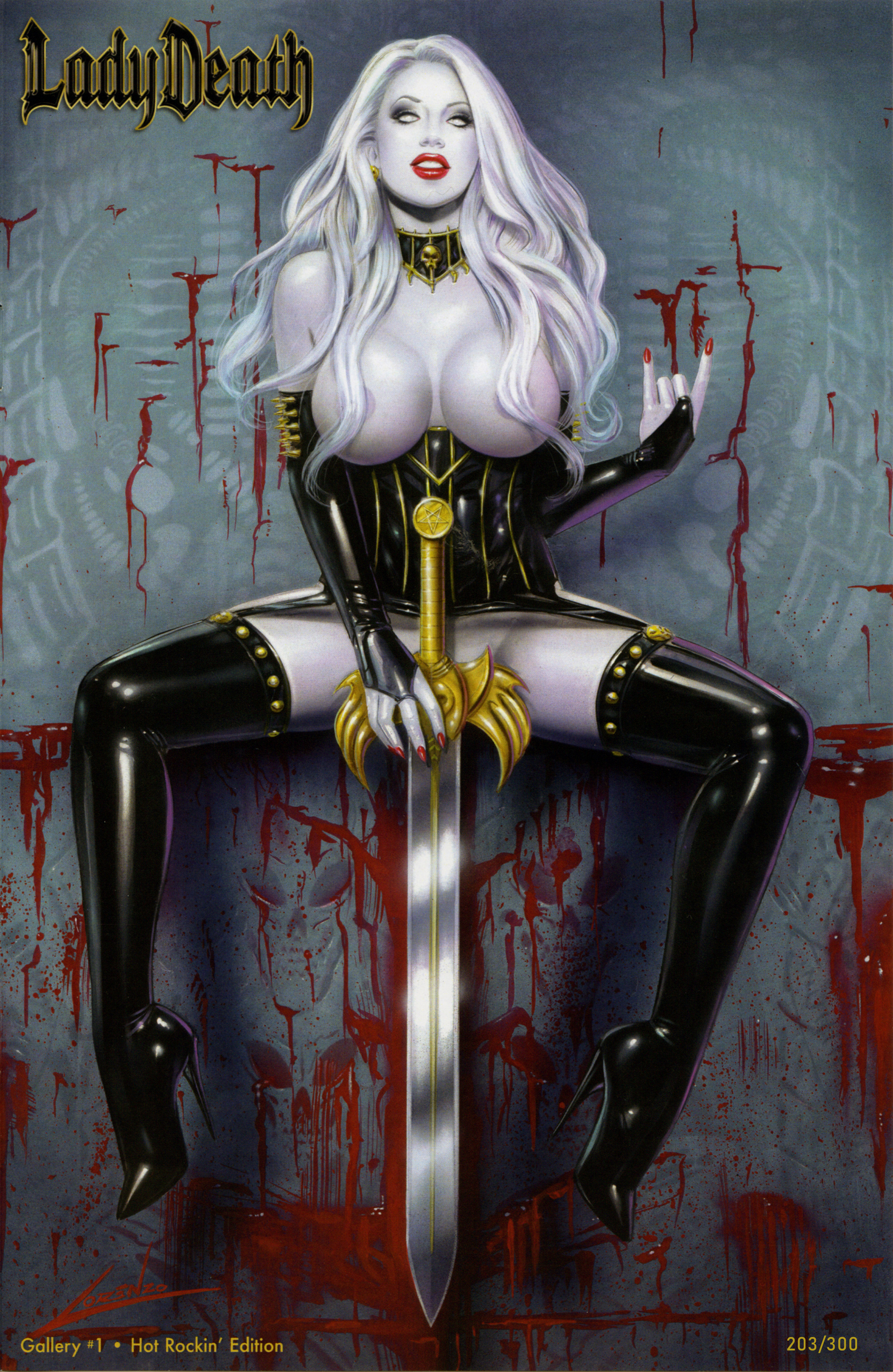 Read online Lady Death Gallery comic -  Issue # Full - 1