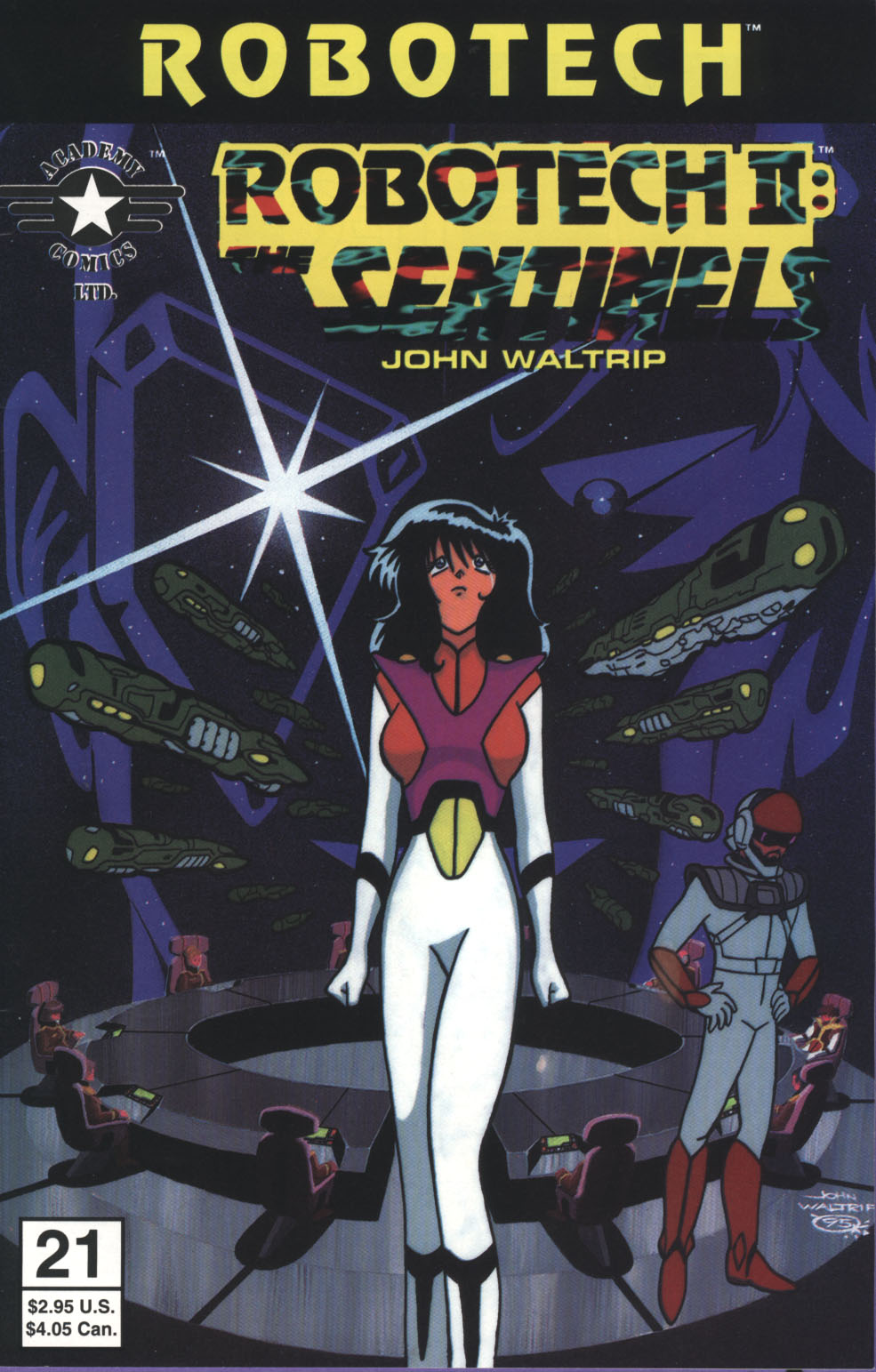 Read online Robotech II: The Sentinels comic -  Issue #21 - 1