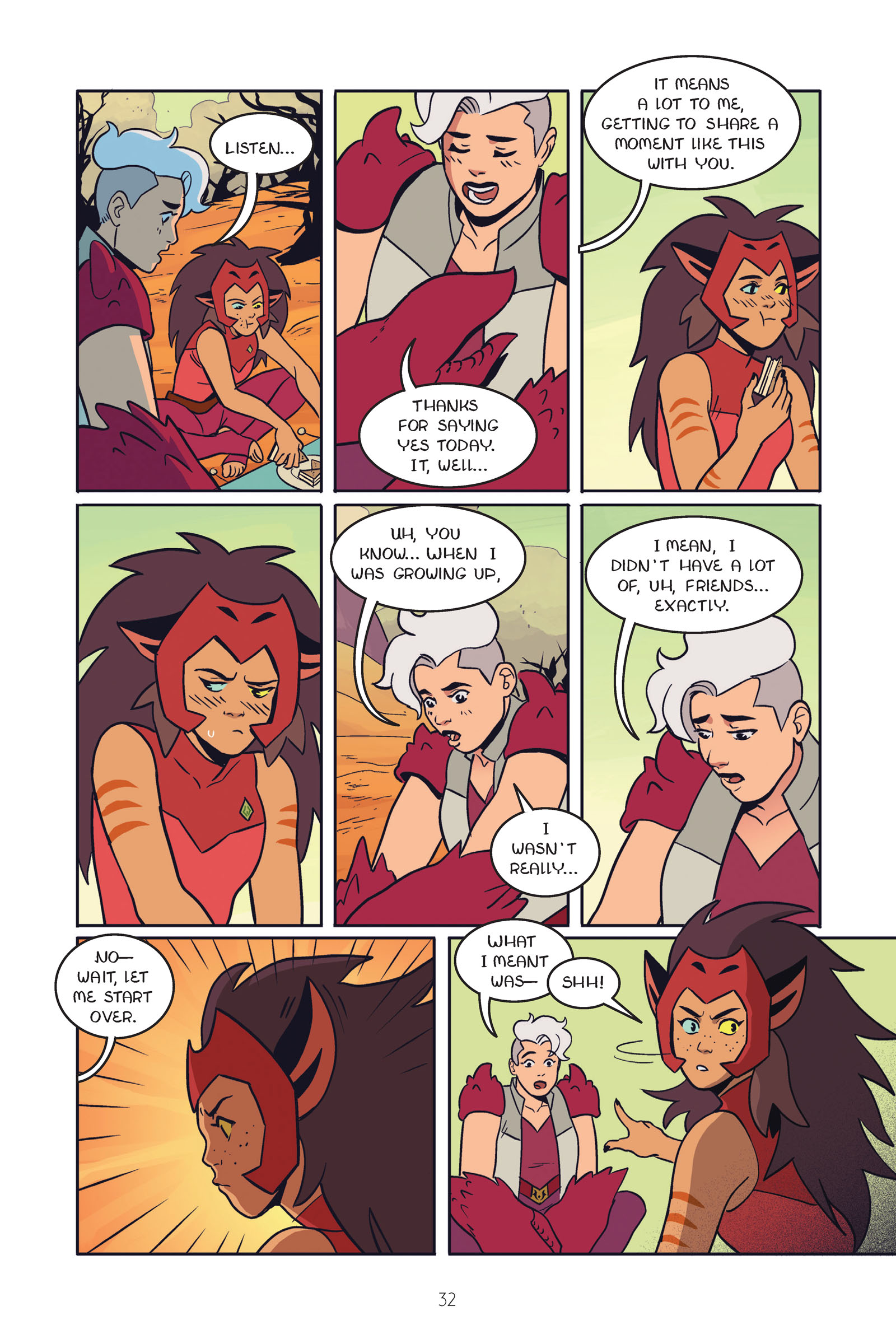 Read online She-Ra and the Princesses of Power: Legend of the Fire Princess comic -  Issue # TPB - 34