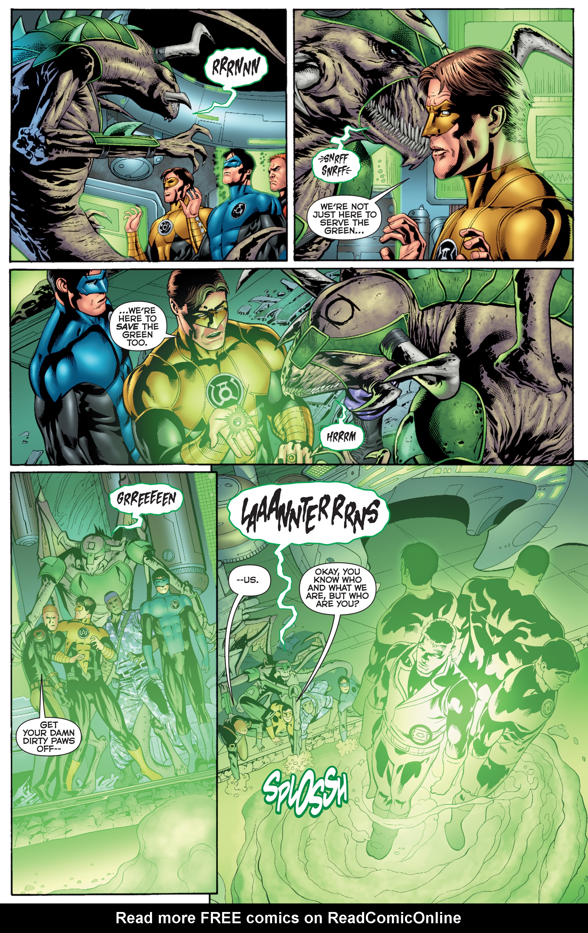 Read online Green Lantern: Emerald Warriors comic -  Issue #9 - 14