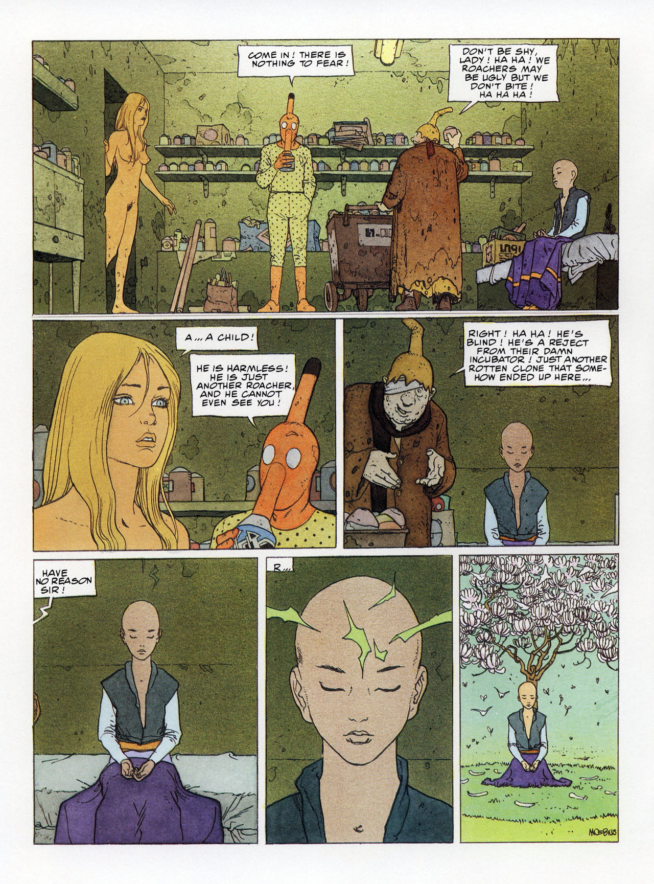 Read online Epic Graphic Novel: Moebius comic -  Issue # TPB 7 - 46