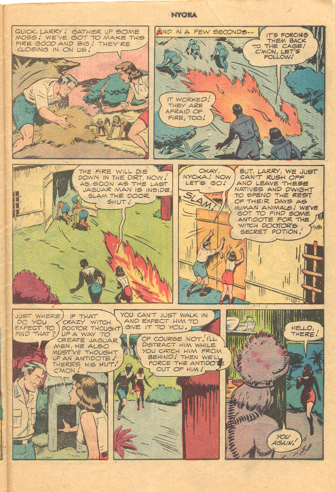 Read online Nyoka the Jungle Girl (1945) comic -  Issue #24 - 31