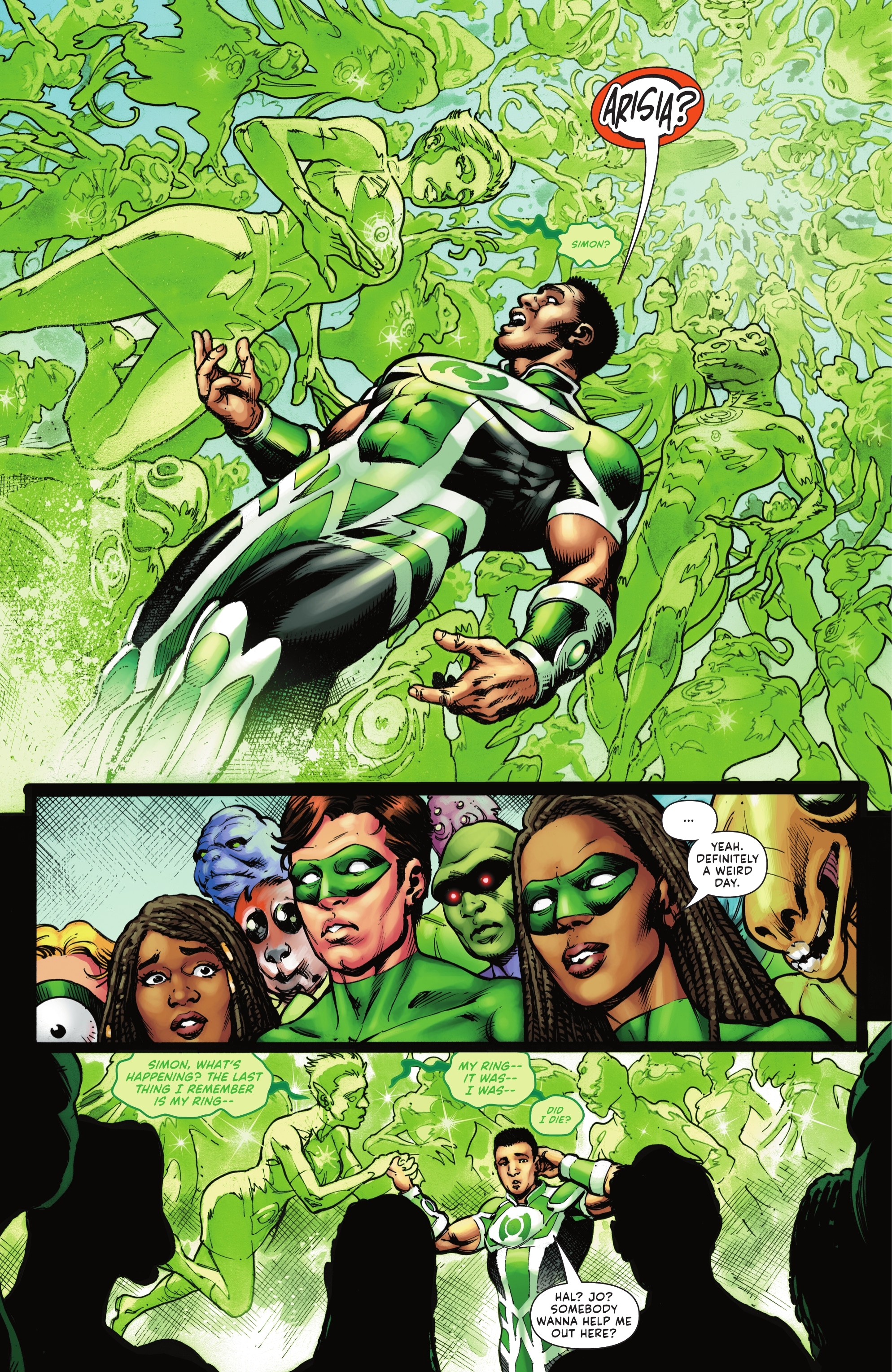 Read online Green Lantern (2021) comic -  Issue #12 - 22