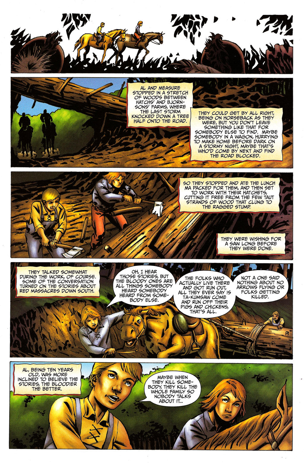 Red Prophet: The Tales of Alvin Maker issue 4 - Page 23