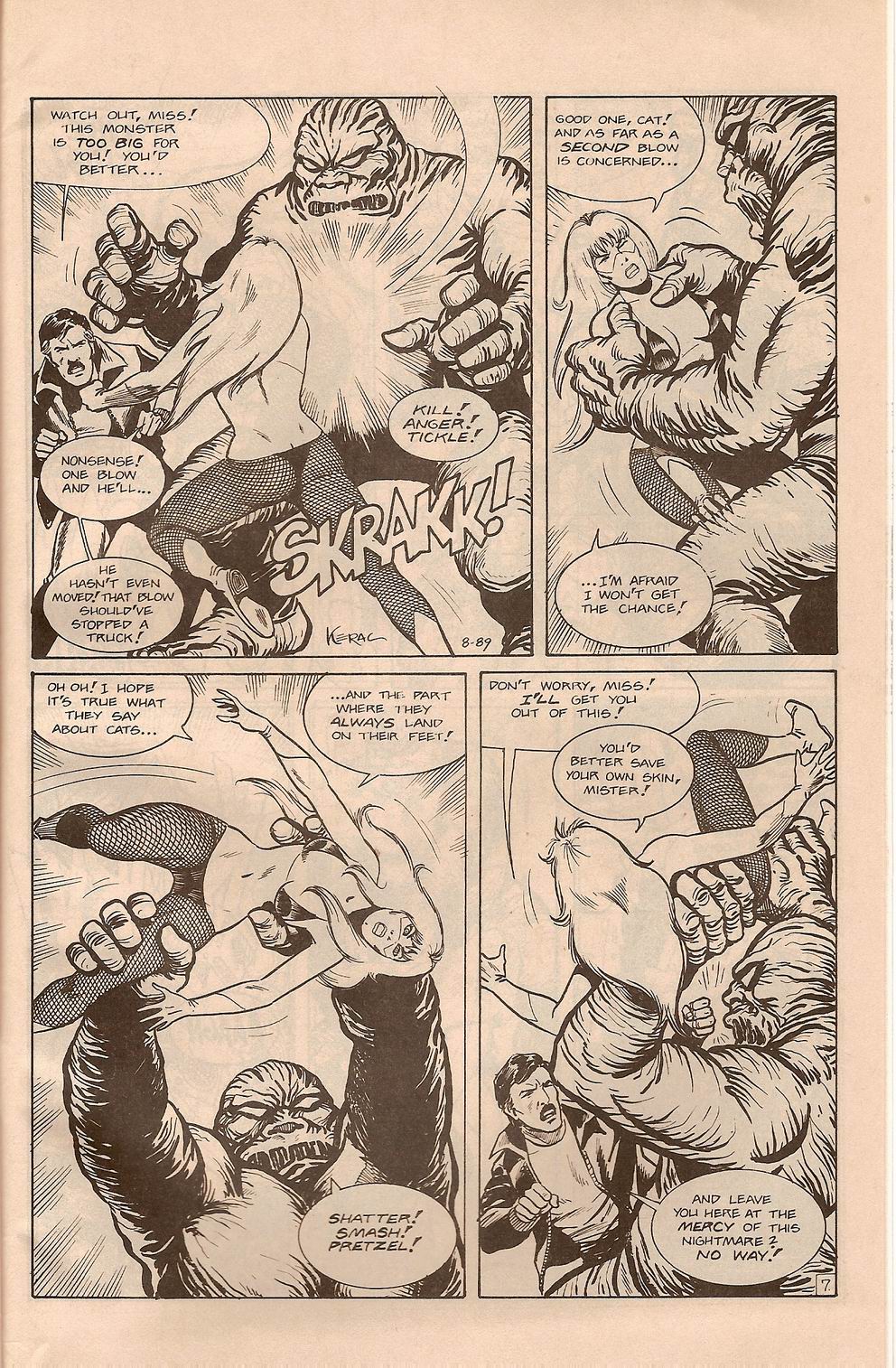 Read online Cat Claw comic -  Issue #3 - 29