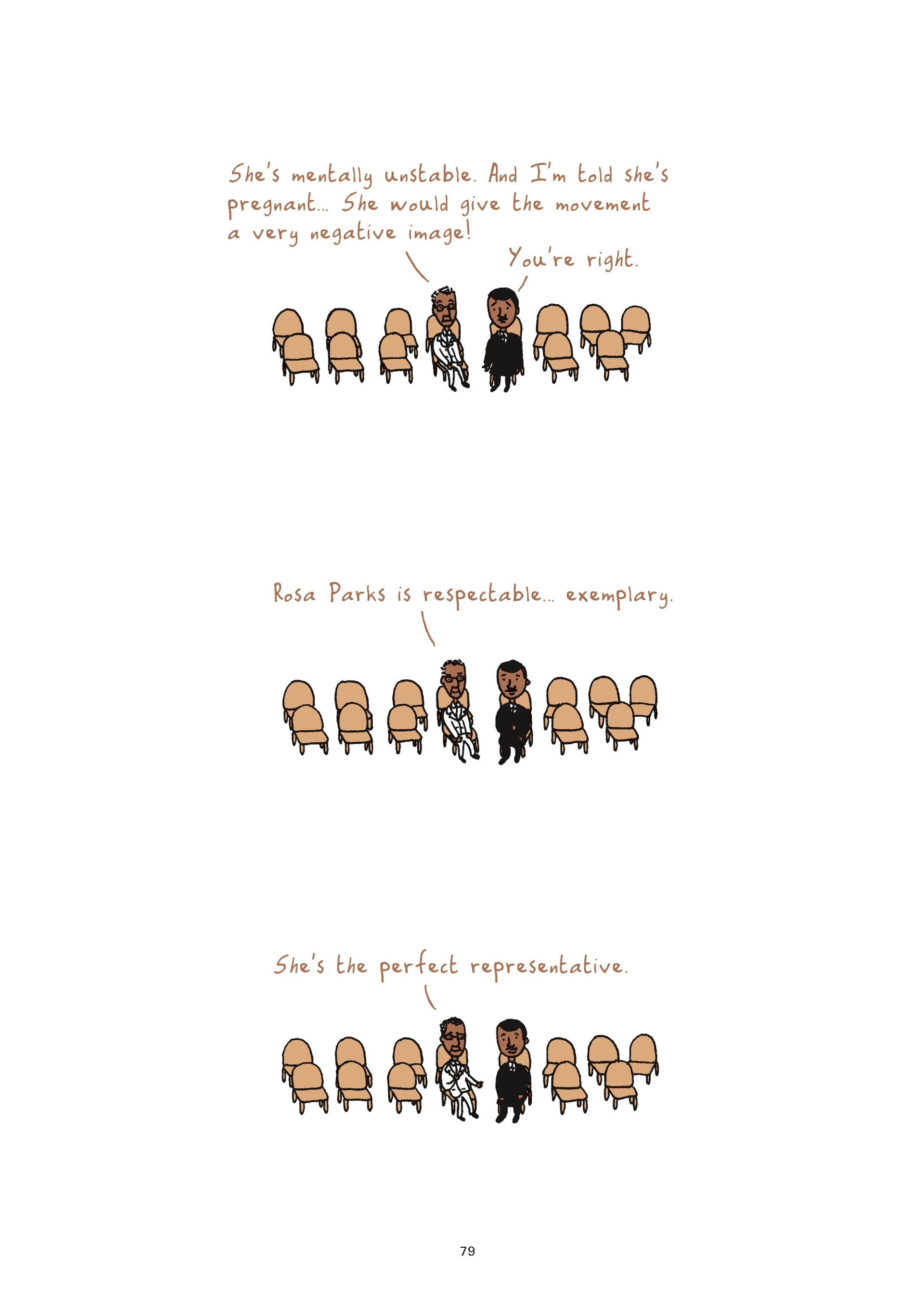 Read online Colored: The Unsung Life of Claudette Colvin comic -  Issue # TPB - 77