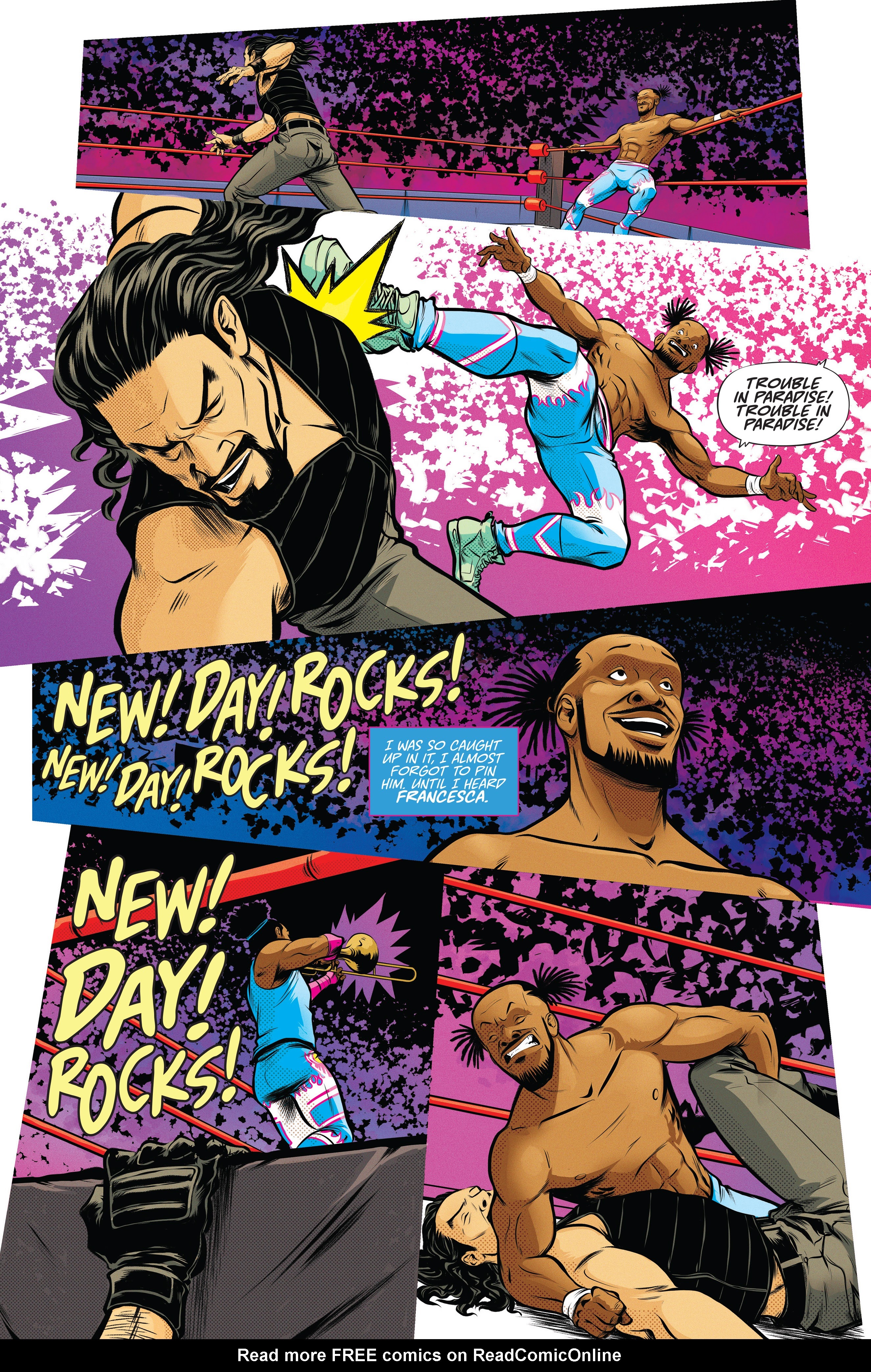 Read online WWE The New Day: Power of Positivity comic -  Issue #2 - 42
