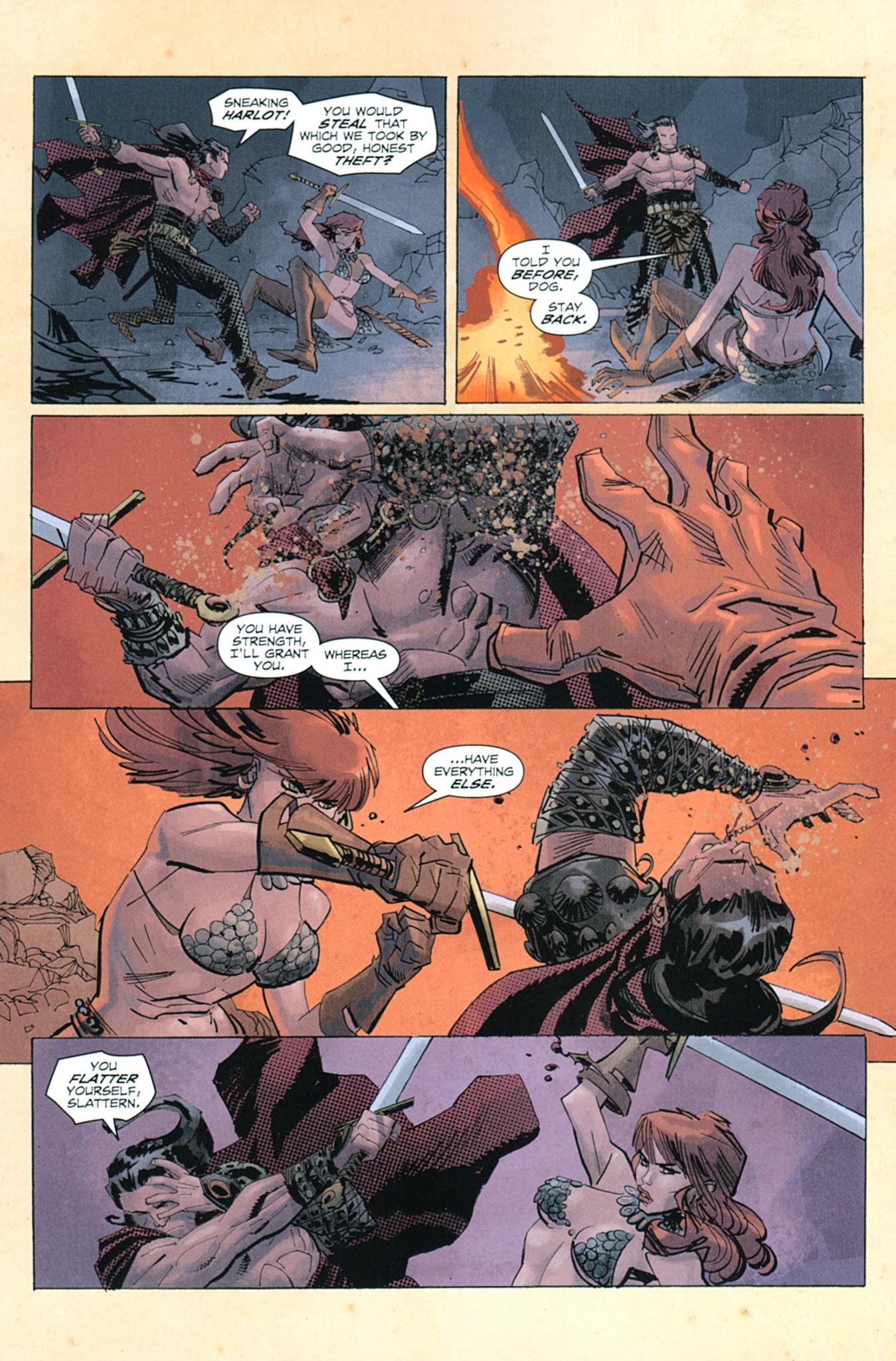 Read online Conan Red Sonja comic -  Issue #1 - 21