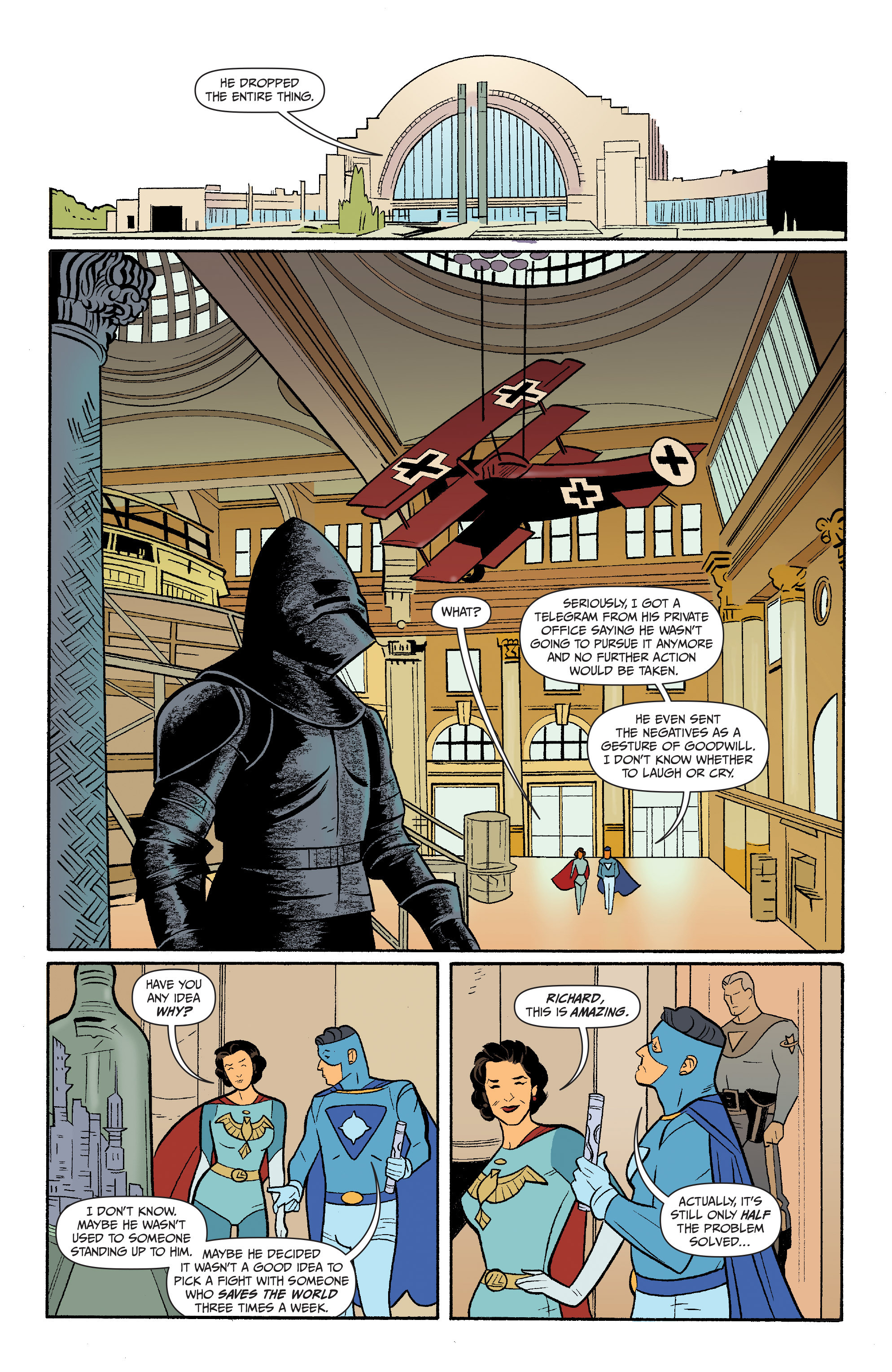 Read online Jupiter's Circle comic -  Issue #2 - 22