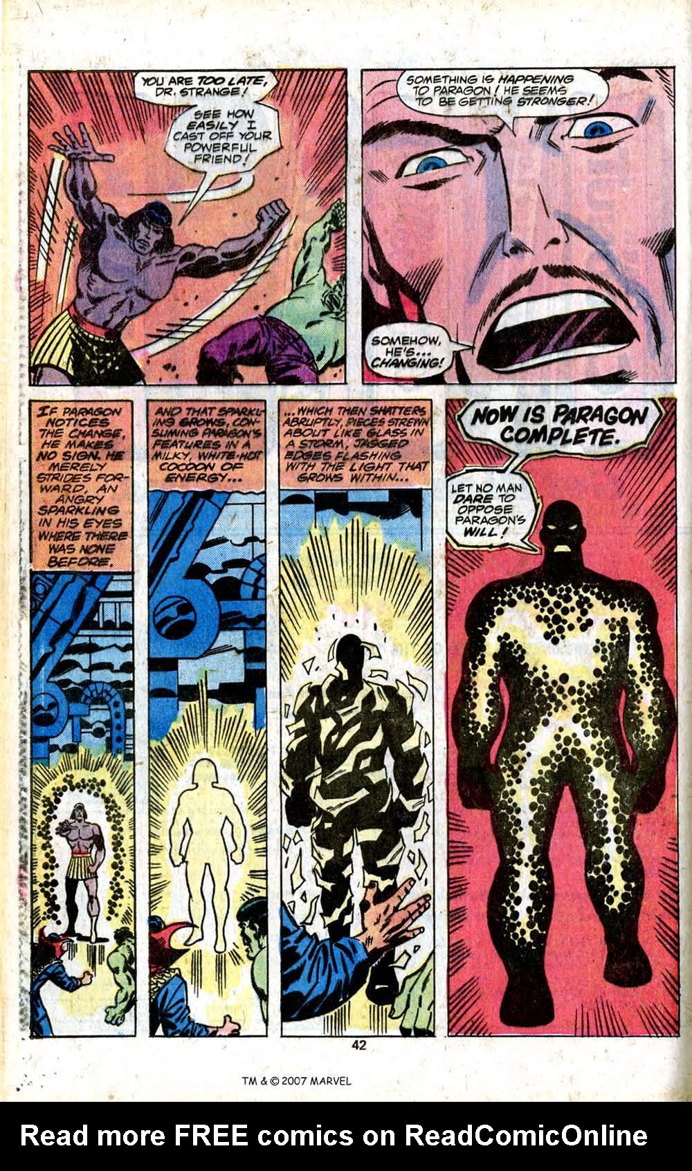 Read online The Incredible Hulk (1968) comic -  Issue # _Annual 1977 - 44