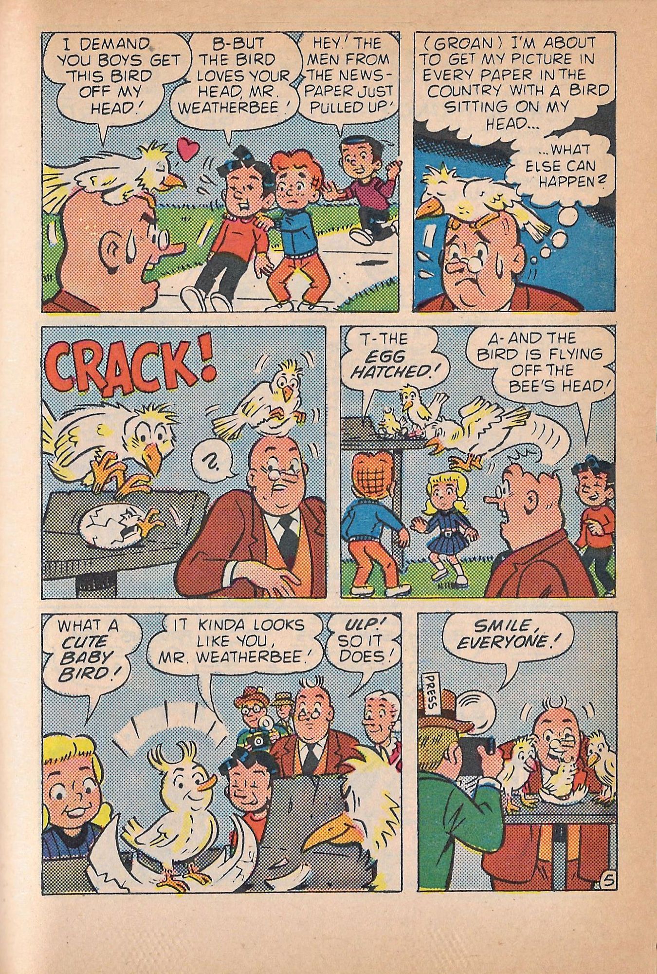 Read online Little Archie Comics Digest Magazine comic -  Issue #36 - 61