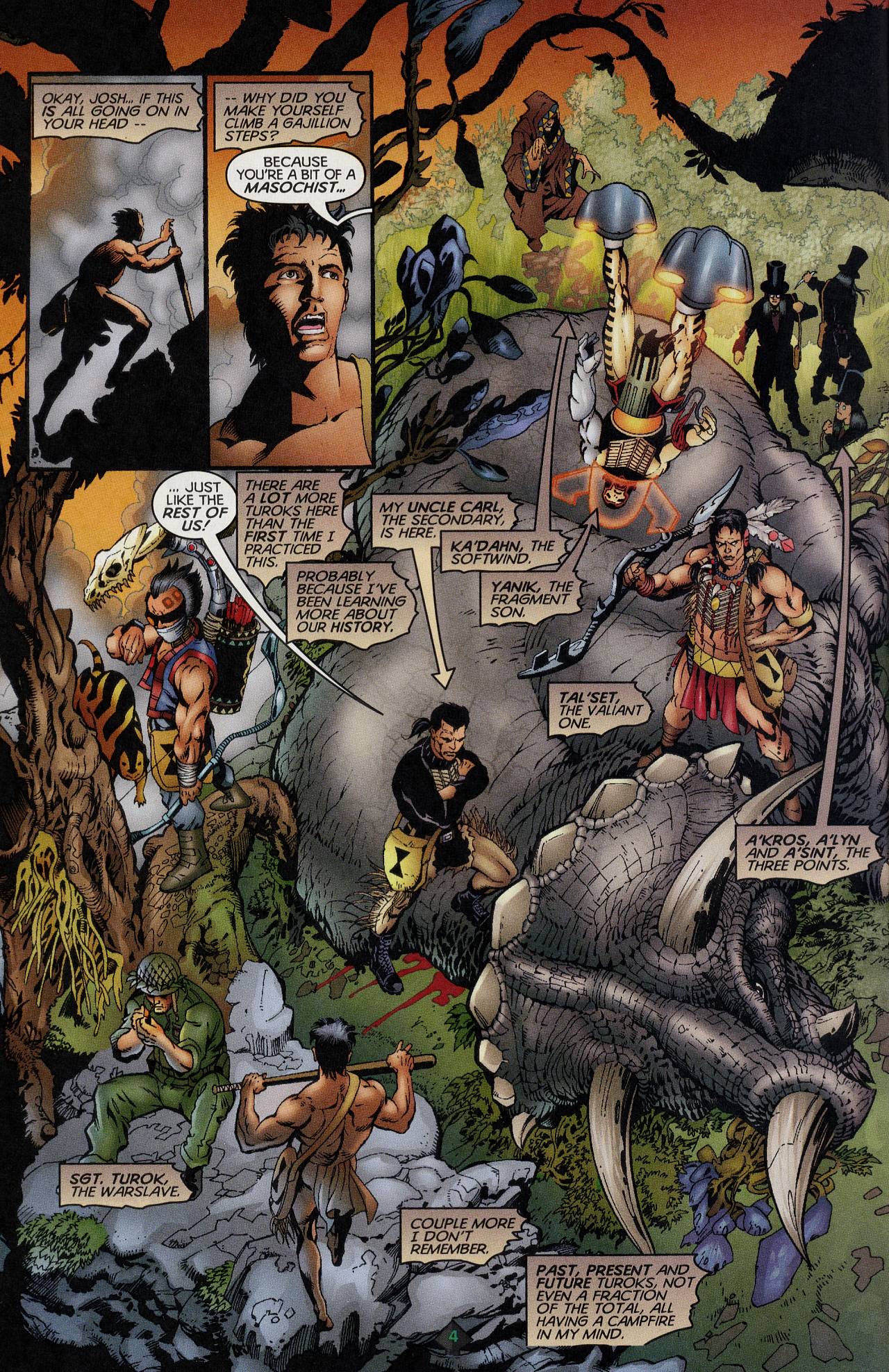 Read online Turok: Tales of the Lost Land comic -  Issue # Full - 4