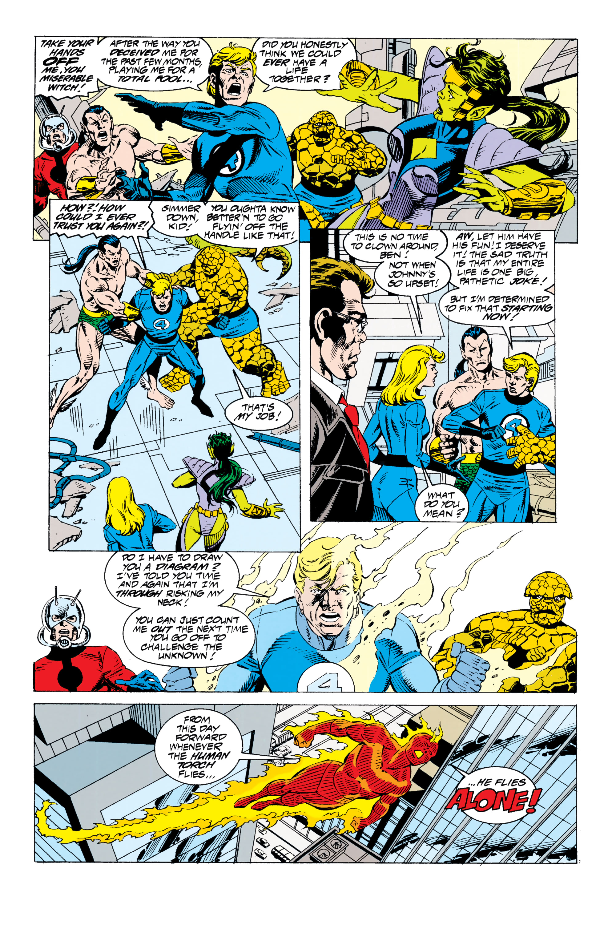 Read online Fantastic Four Epic Collection comic -  Issue # Nobody Gets Out Alive (Part 5) - 53