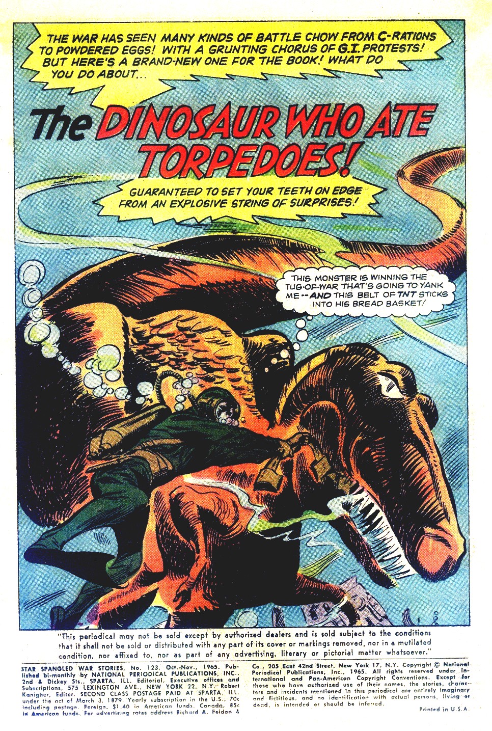 Read online Star Spangled War Stories (1952) comic -  Issue #123 - 3