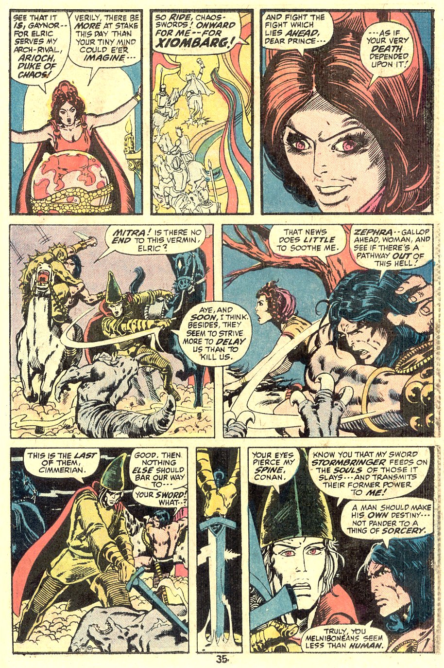 Read online Giant-Size Conan comic -  Issue #5 - 37