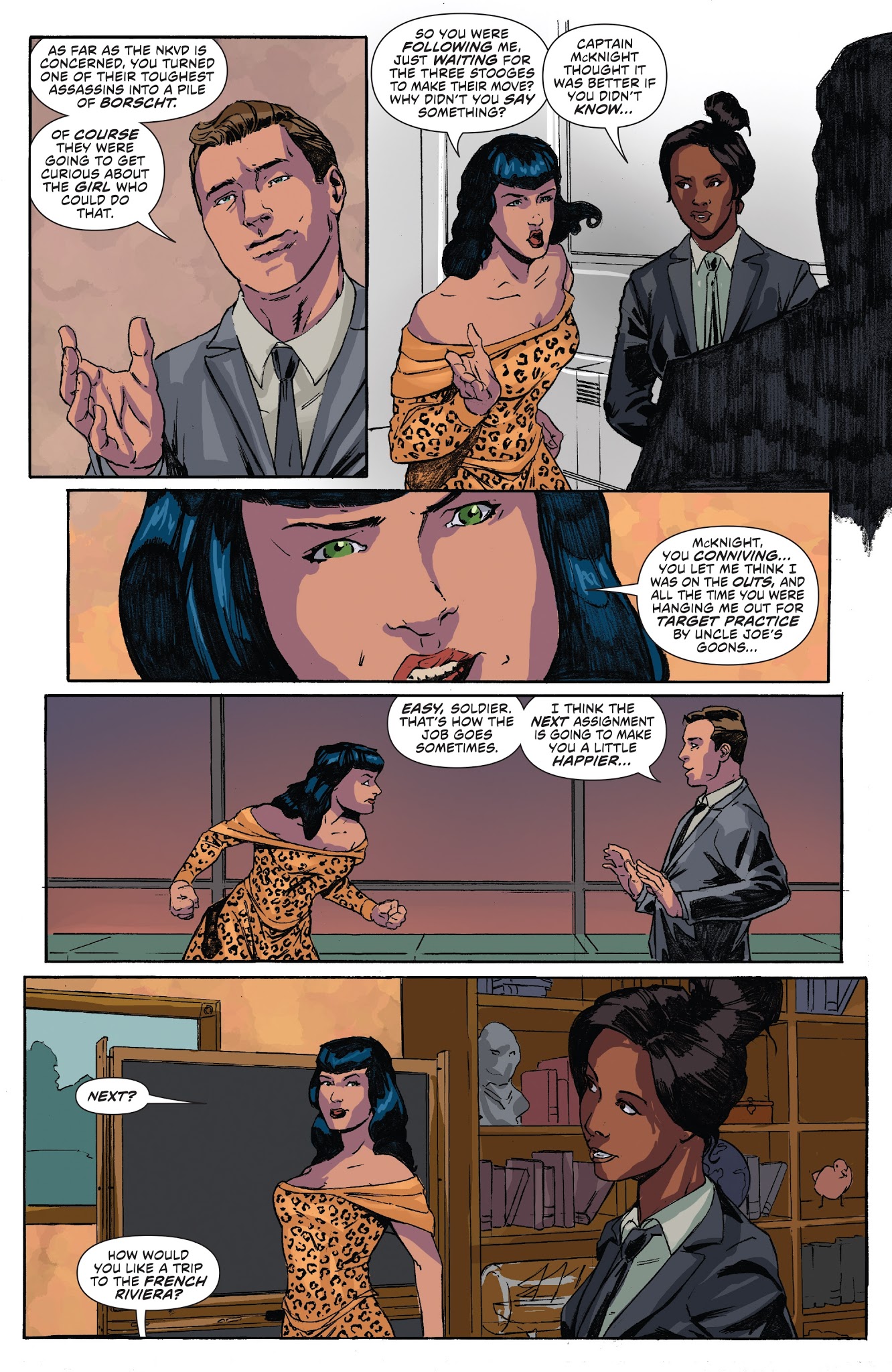 Read online Bettie Page comic -  Issue #6 - 18