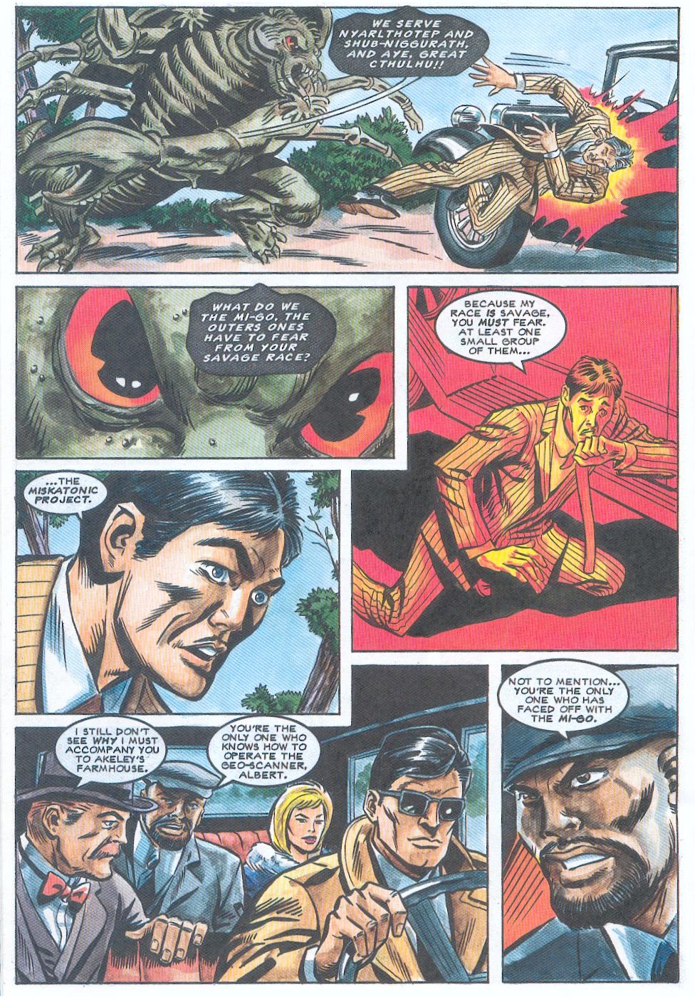 Read online H. P. Lovecraft's Cthulhu comic -  Issue #2 - 21