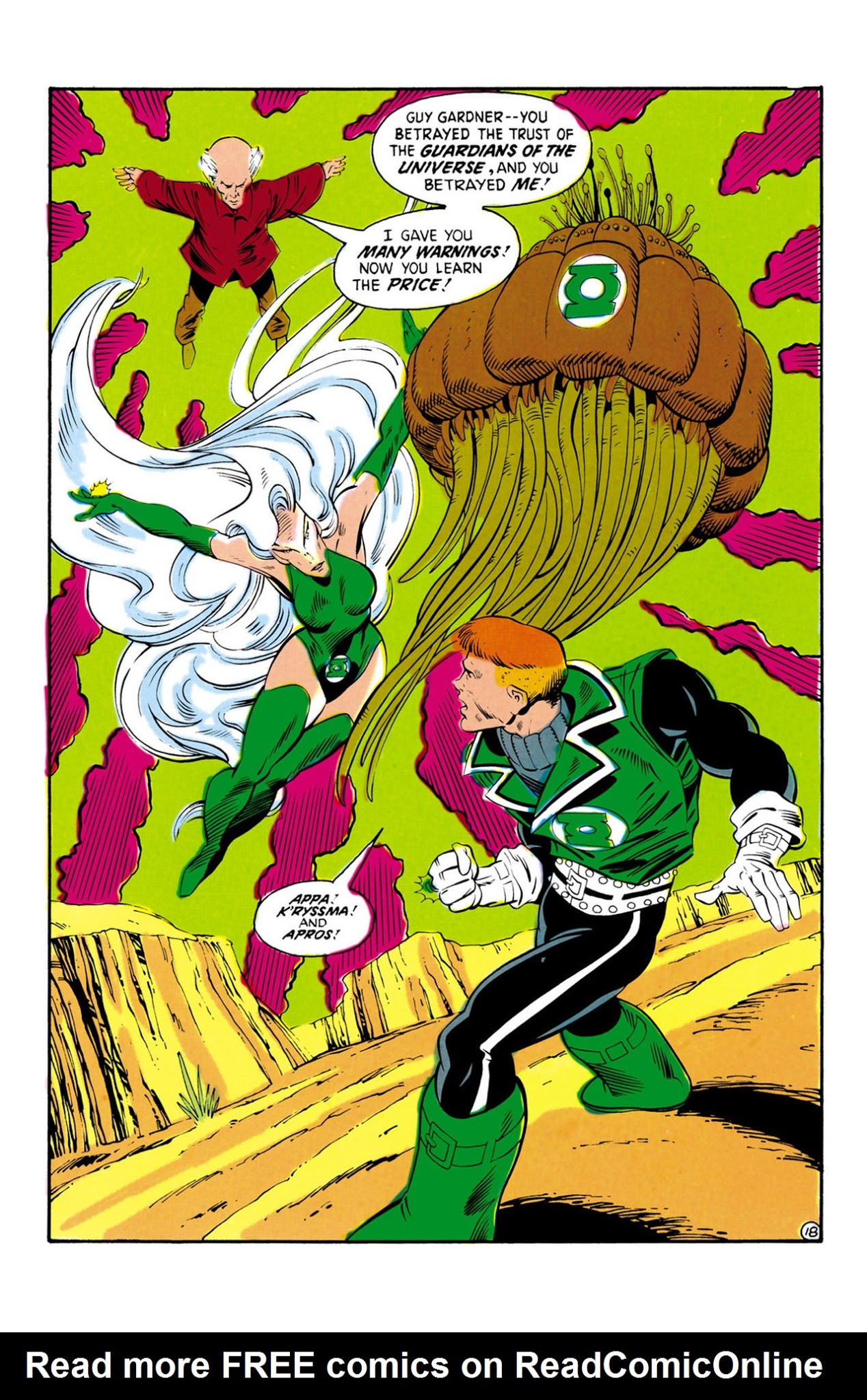 Read online The Green Lantern Corps comic -  Issue #207 - 18