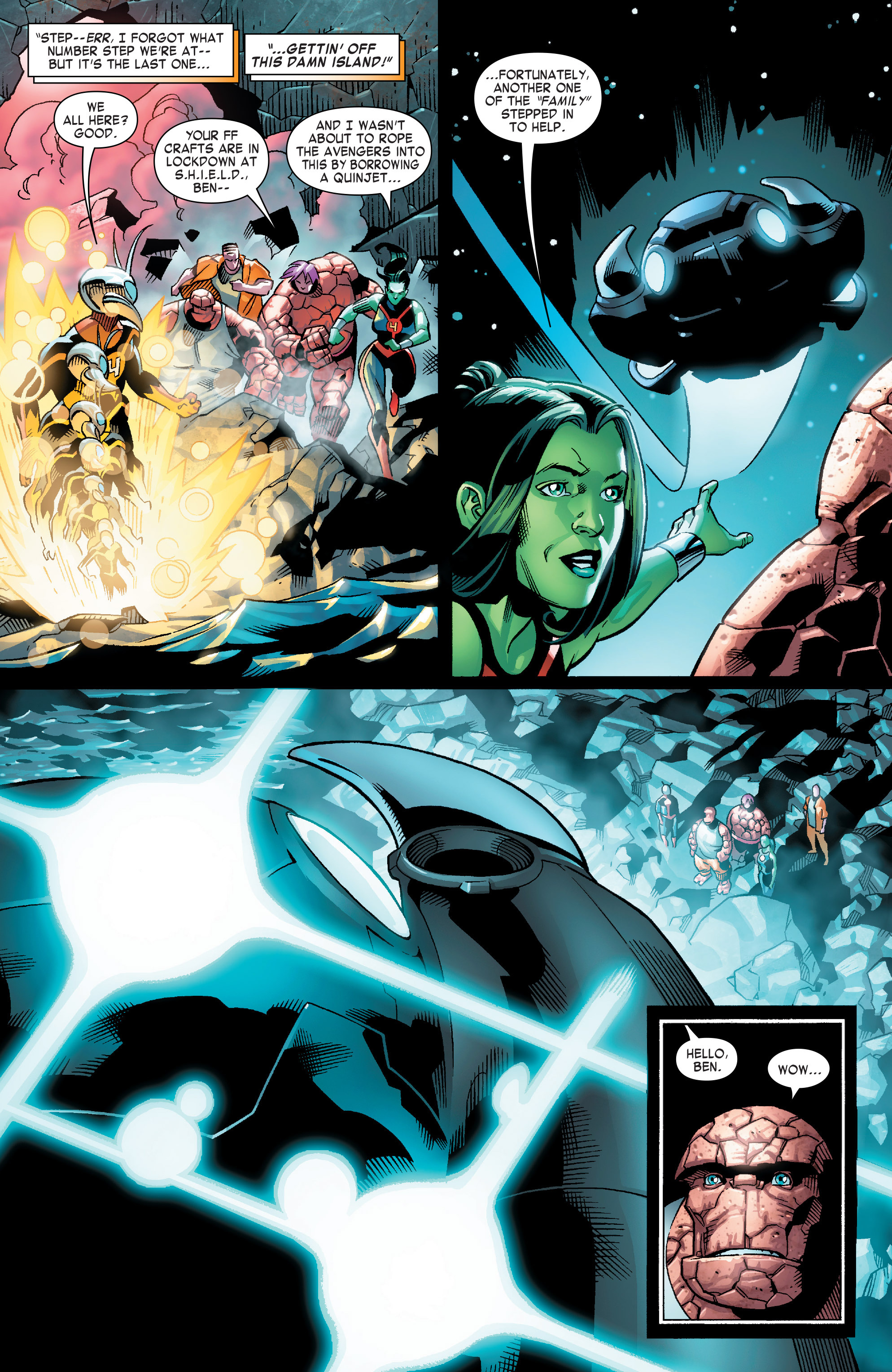 Read online Fantastic Four (2014) comic -  Issue #13 - 15