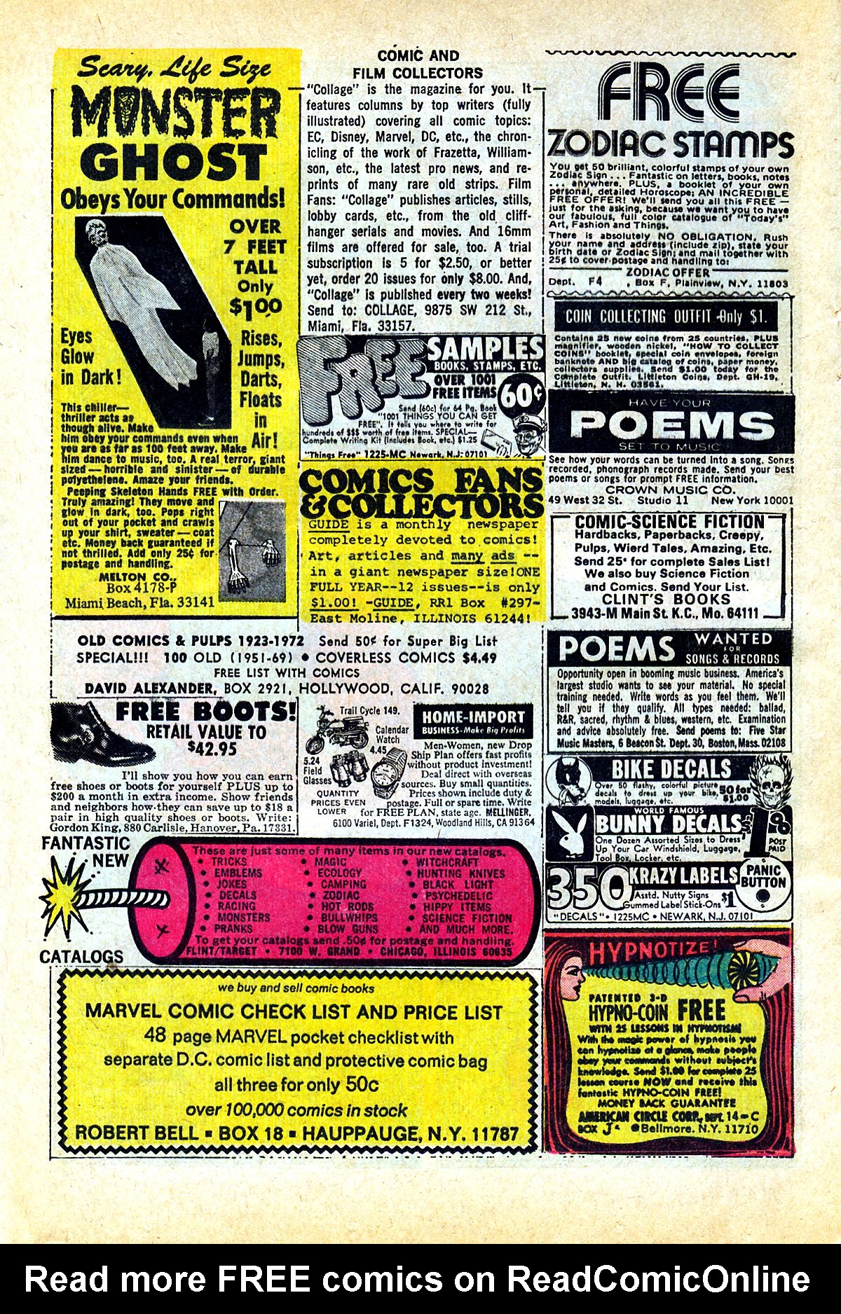 Read online Fear comic -  Issue #8 - 12