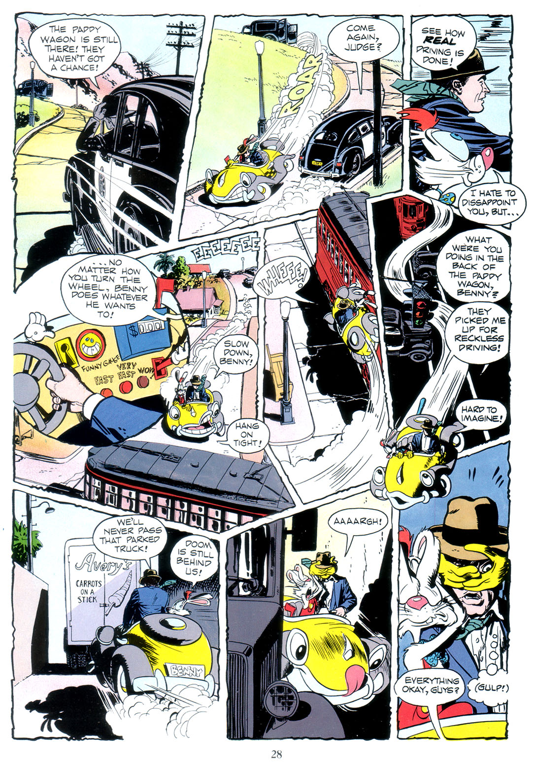 Marvel Graphic Novel issue 41 - Who Framed Roger Rabbit - Page 30