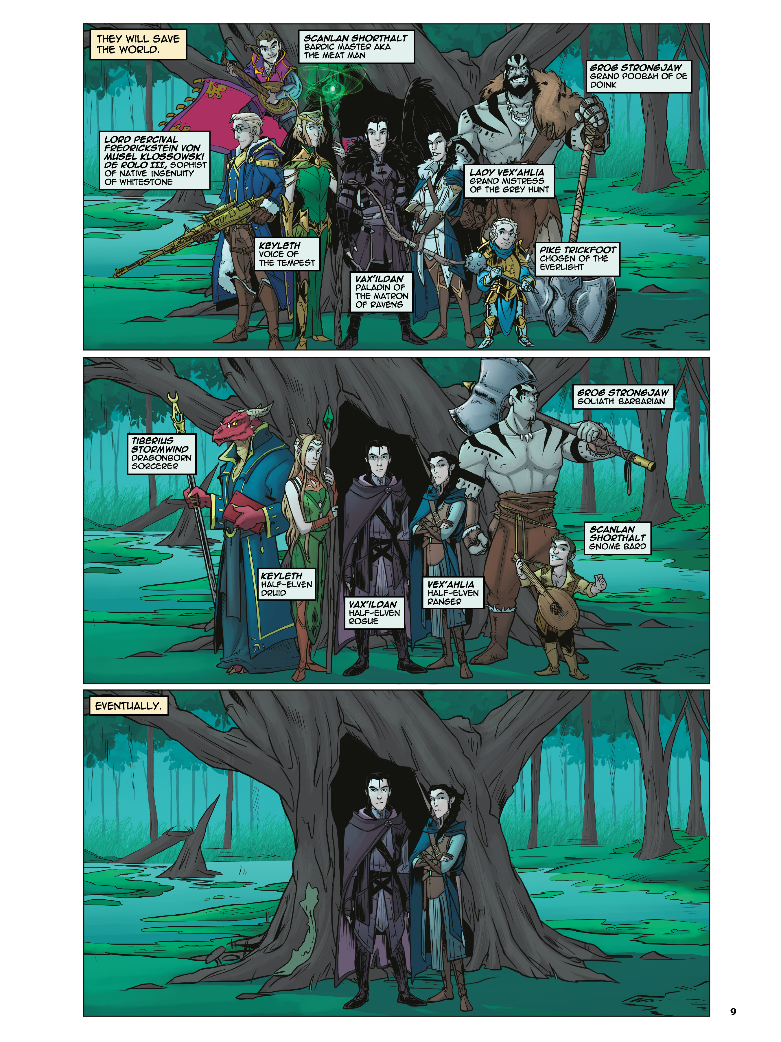 Read online Critical Role Vox Machina Origins comic -  Issue # (2019) _TPB Library Edition (Part 1) - 13