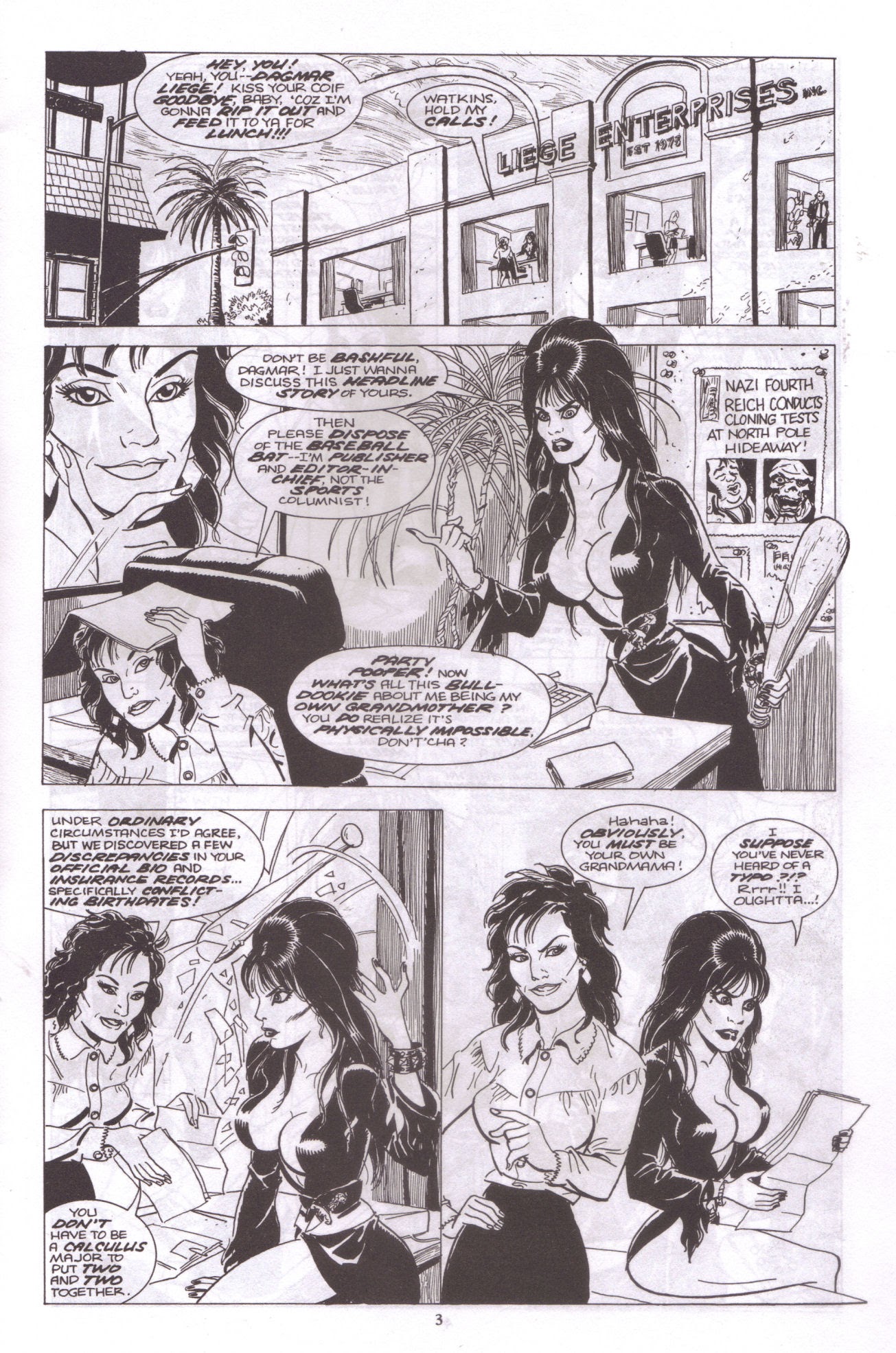 Read online Elvira, Mistress of the Dark comic -  Issue #47 - 5