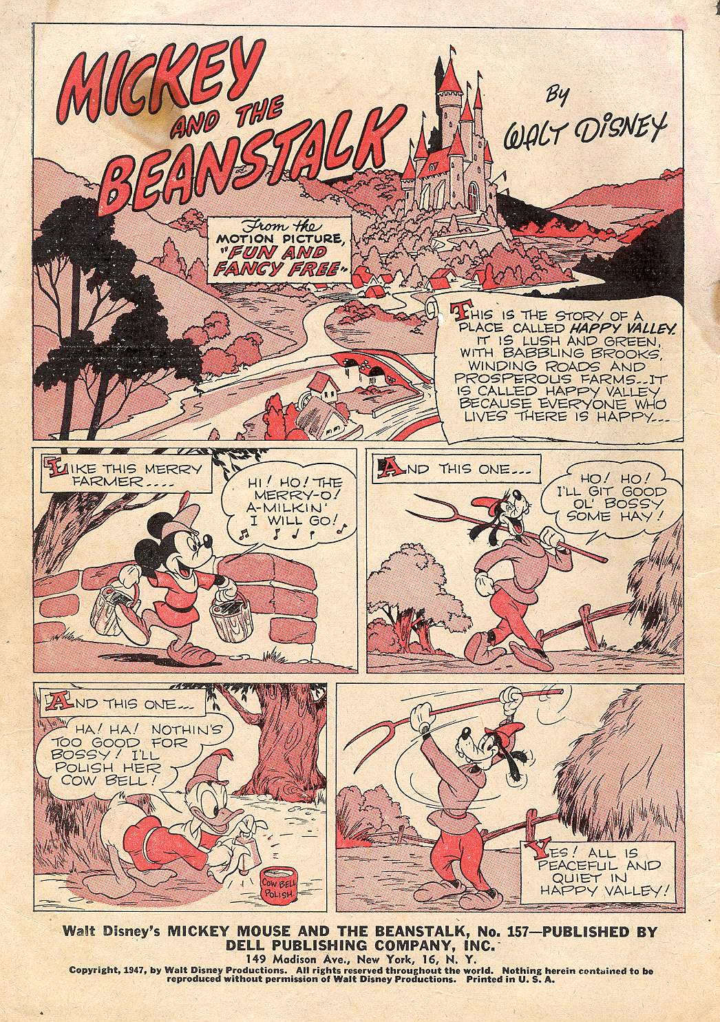 Read online Four Color Comics comic -  Issue #157 - 2