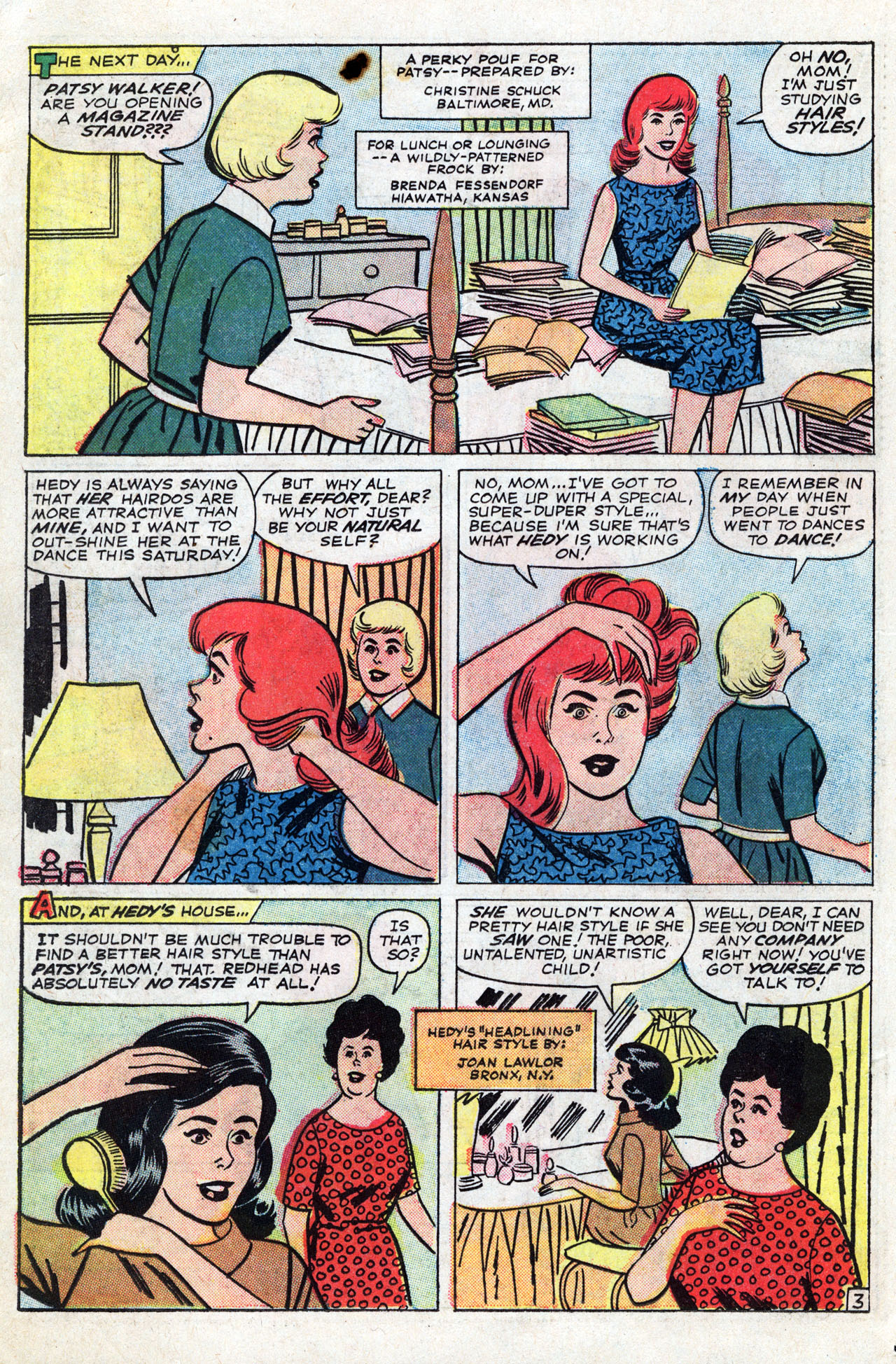 Read online Patsy and Hedy comic -  Issue #93 - 22