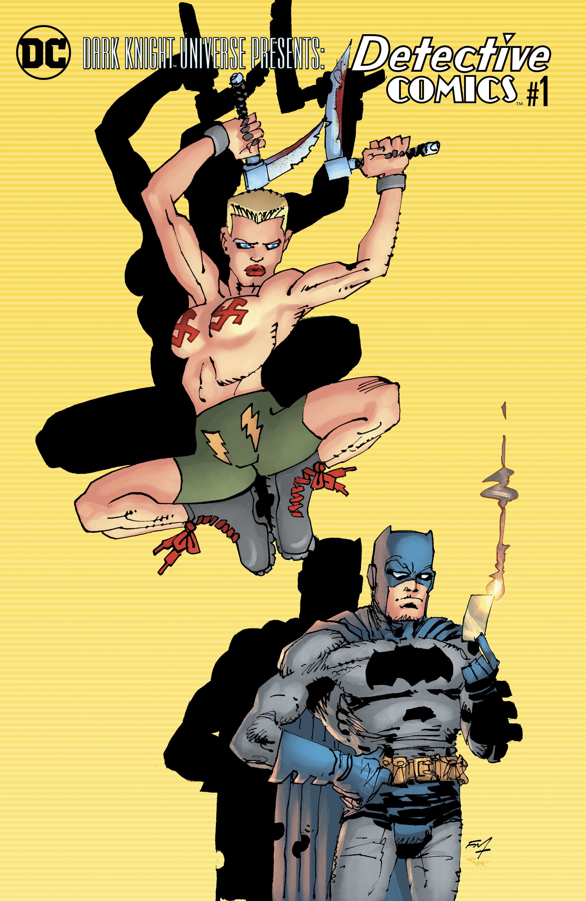 Read online Dark Knight III: The Master Race comic -  Issue #8 - 36