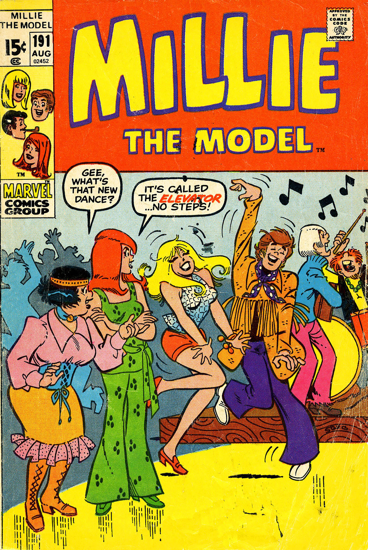 Read online Millie the Model comic -  Issue #191 - 1