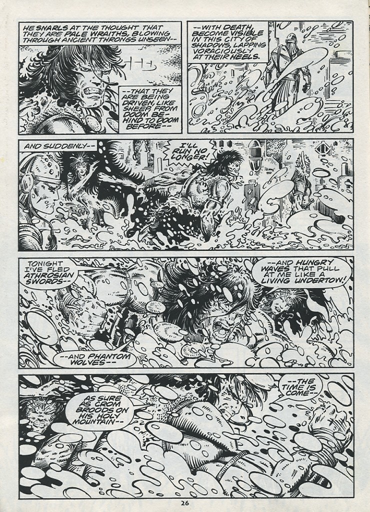 Read online The Savage Sword Of Conan comic -  Issue #221 - 28