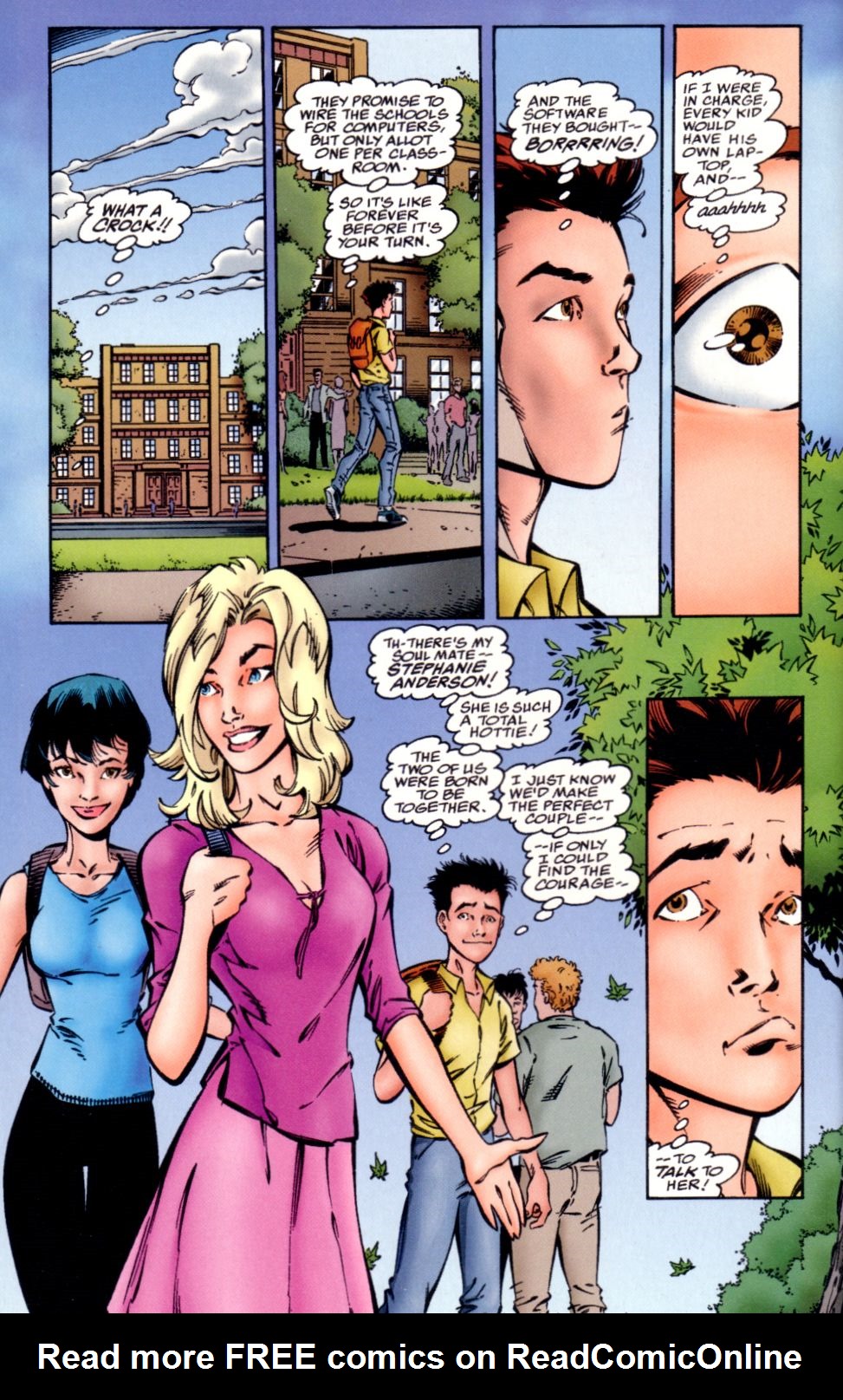 Read online Randy O'Donnell is The M@N comic -  Issue #1 - 6