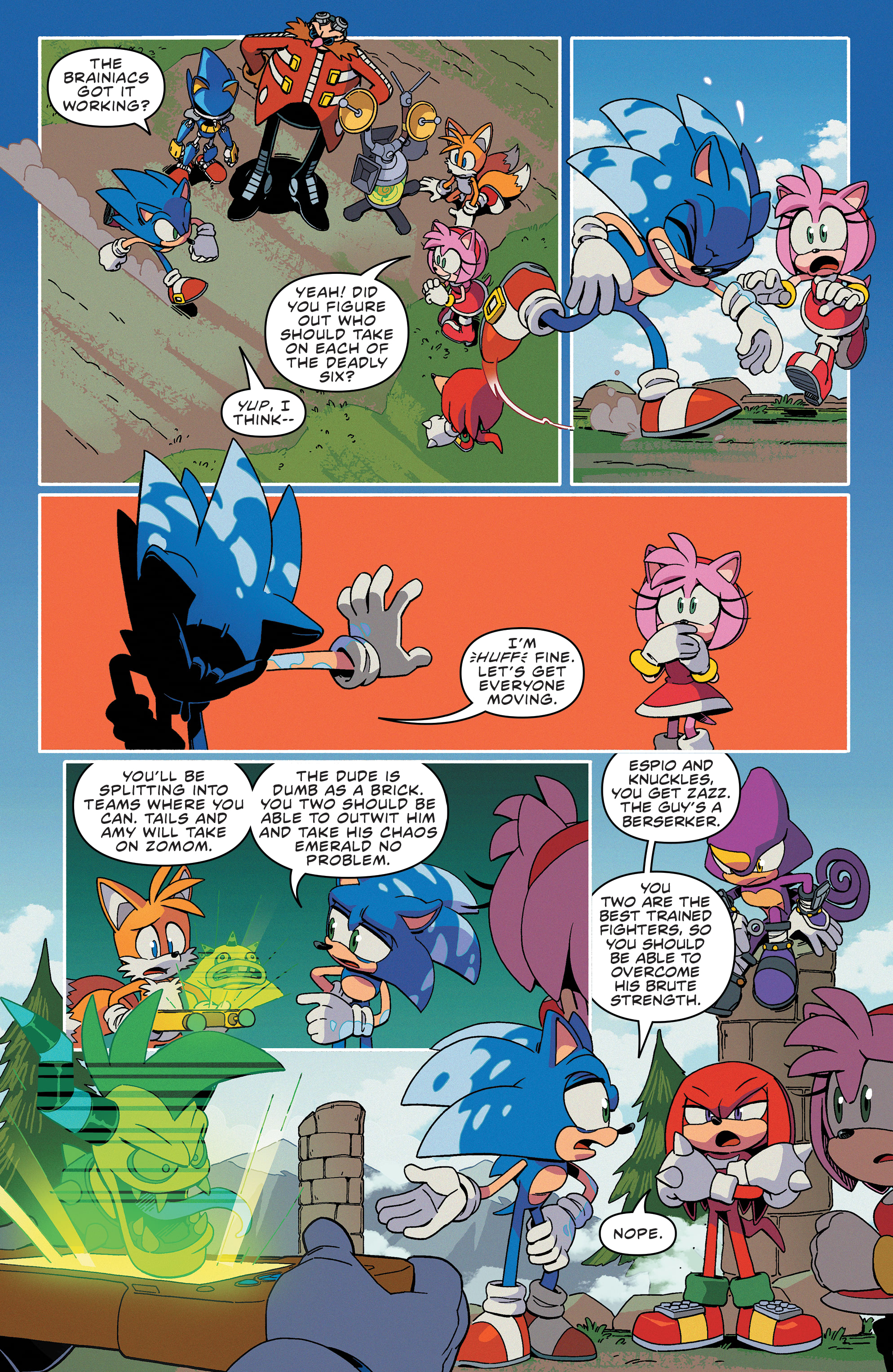 Read online Sonic the Hedgehog (2018) comic -  Issue #26 - 6