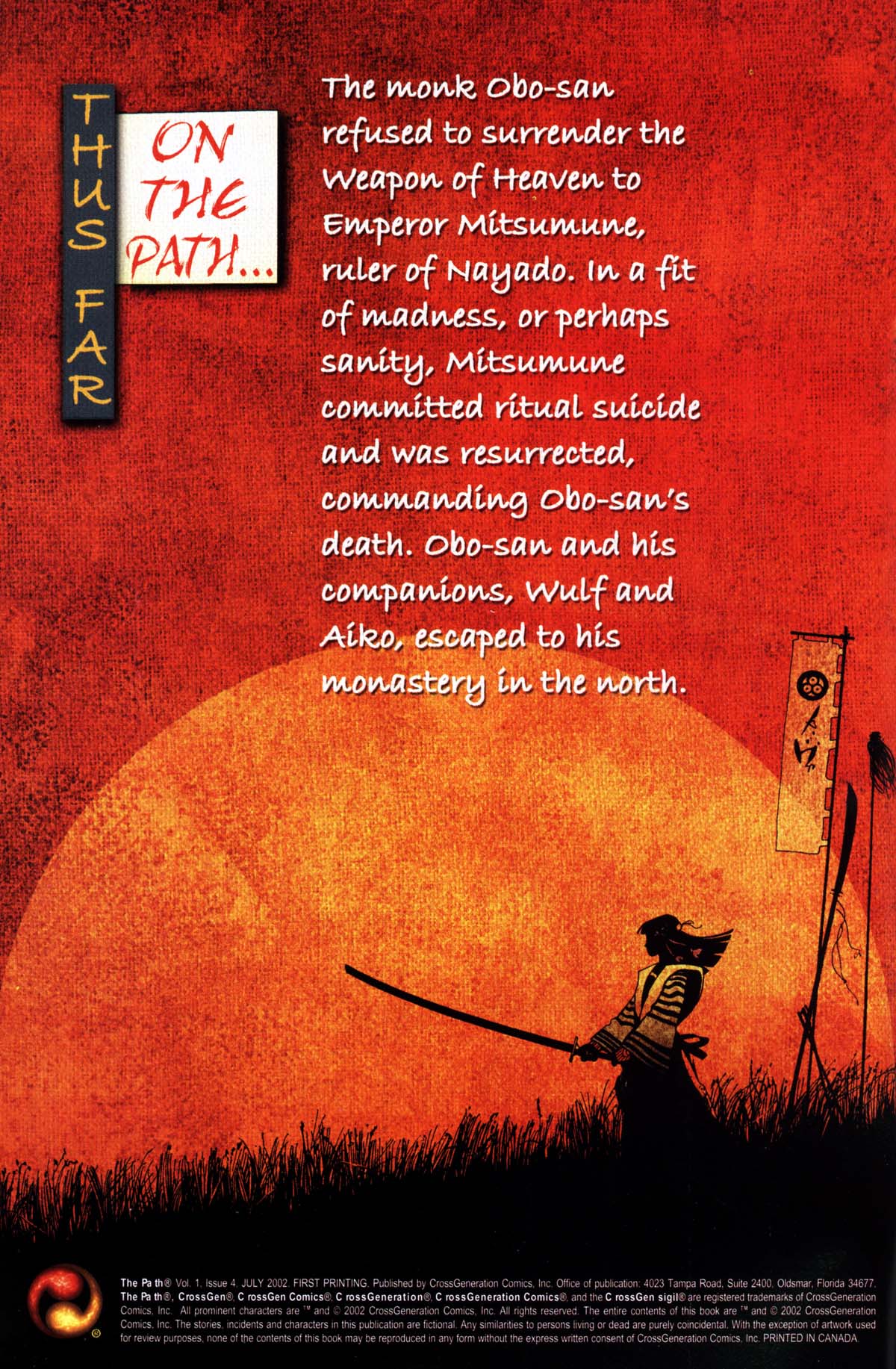 Read online The Path comic -  Issue #4 - 2