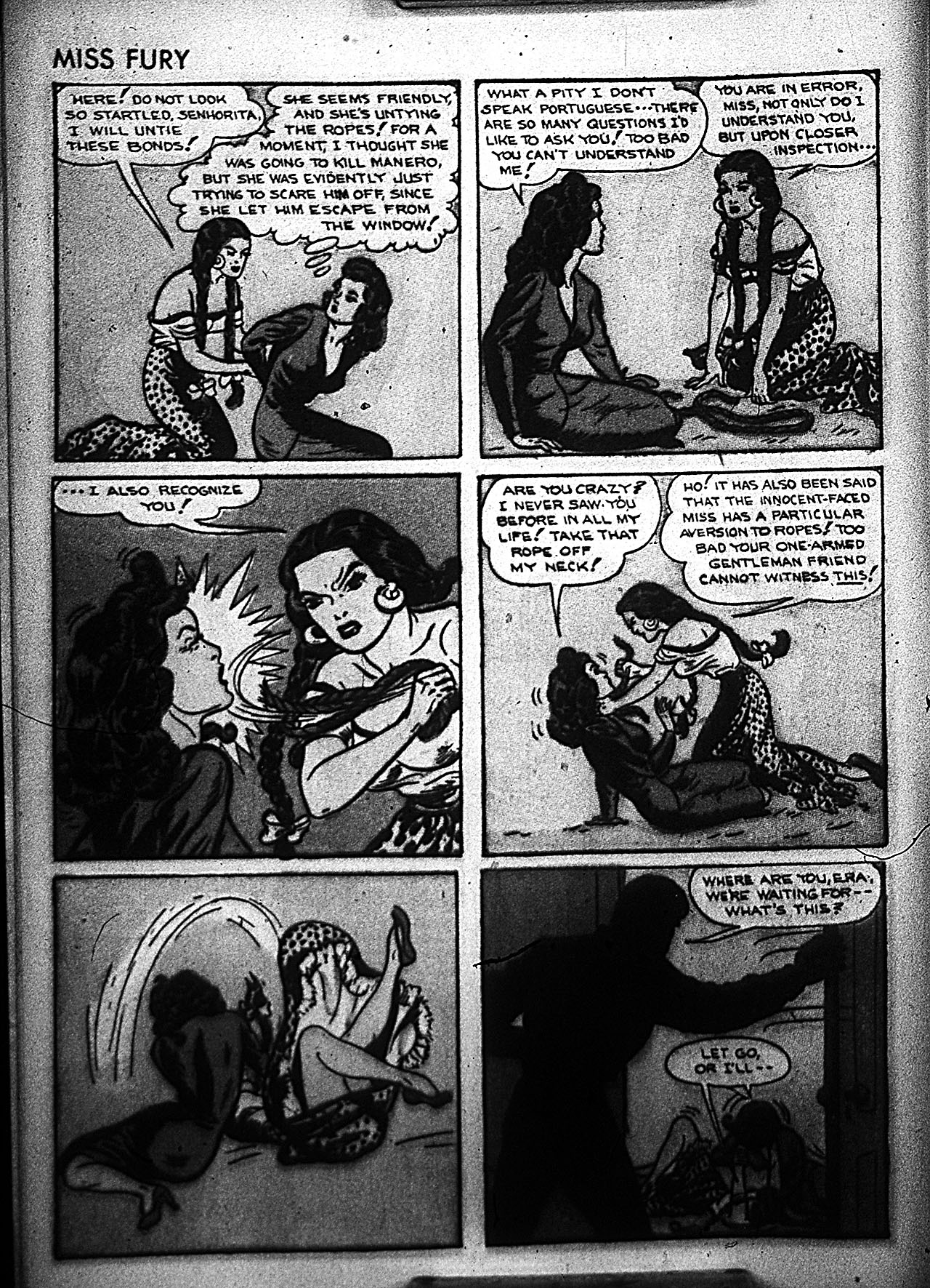 Read online Miss Fury (1942) comic -  Issue #3 - 12