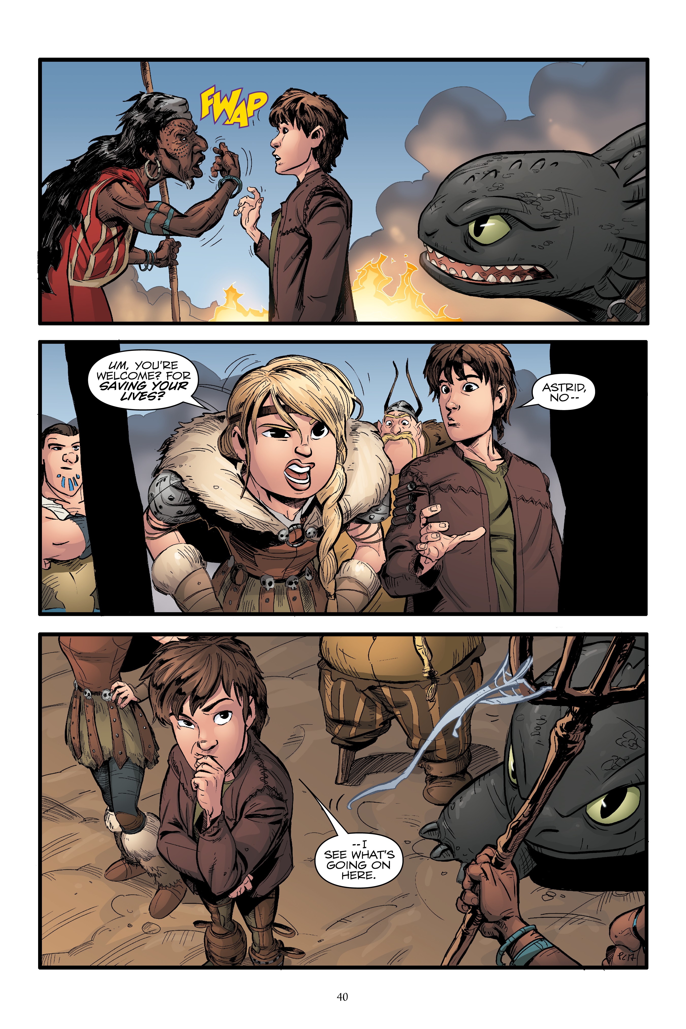 Read online How to Train Your Dragon: Dragonvine comic -  Issue # TPB - 40