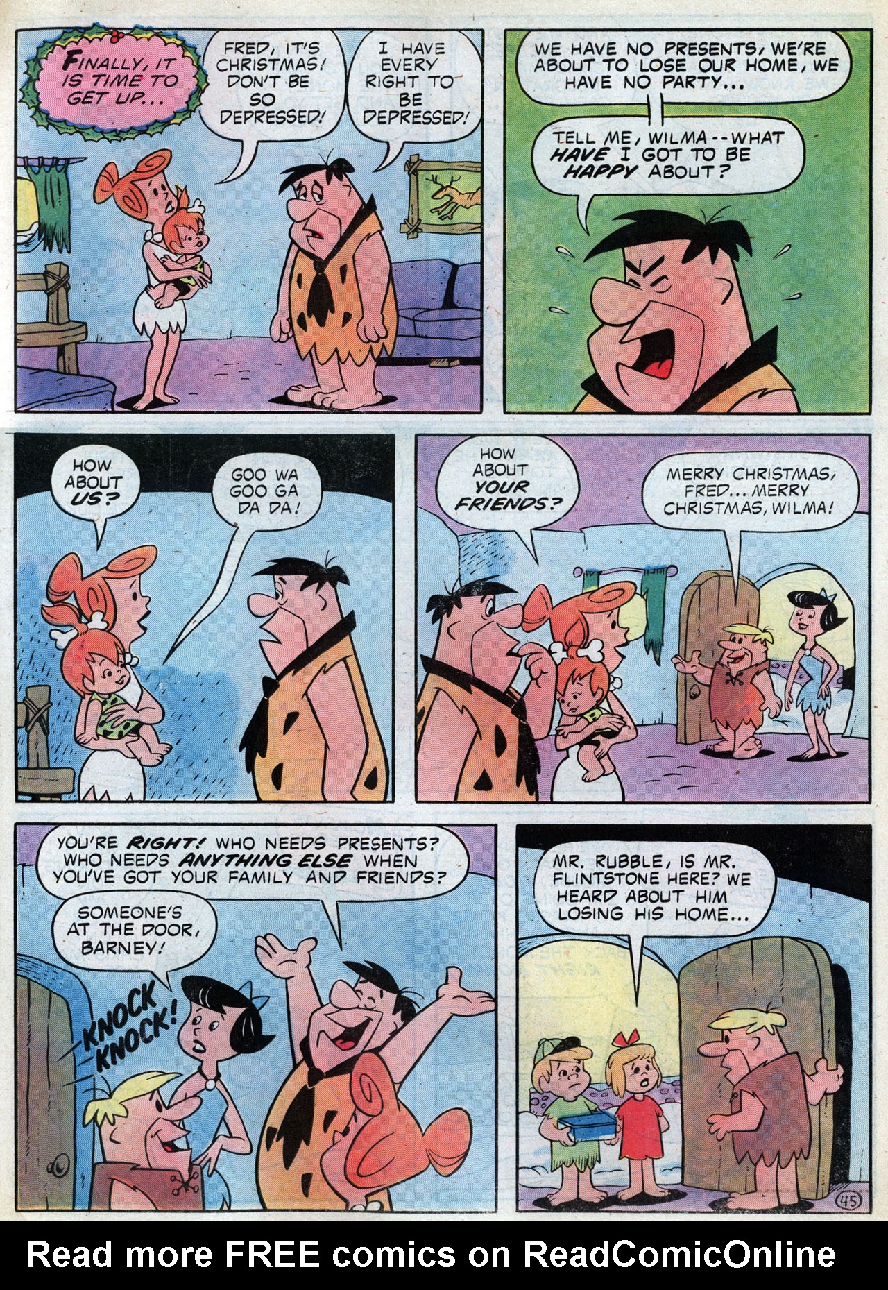 Read online The Flintstones Christmas Party comic -  Issue # Full - 47