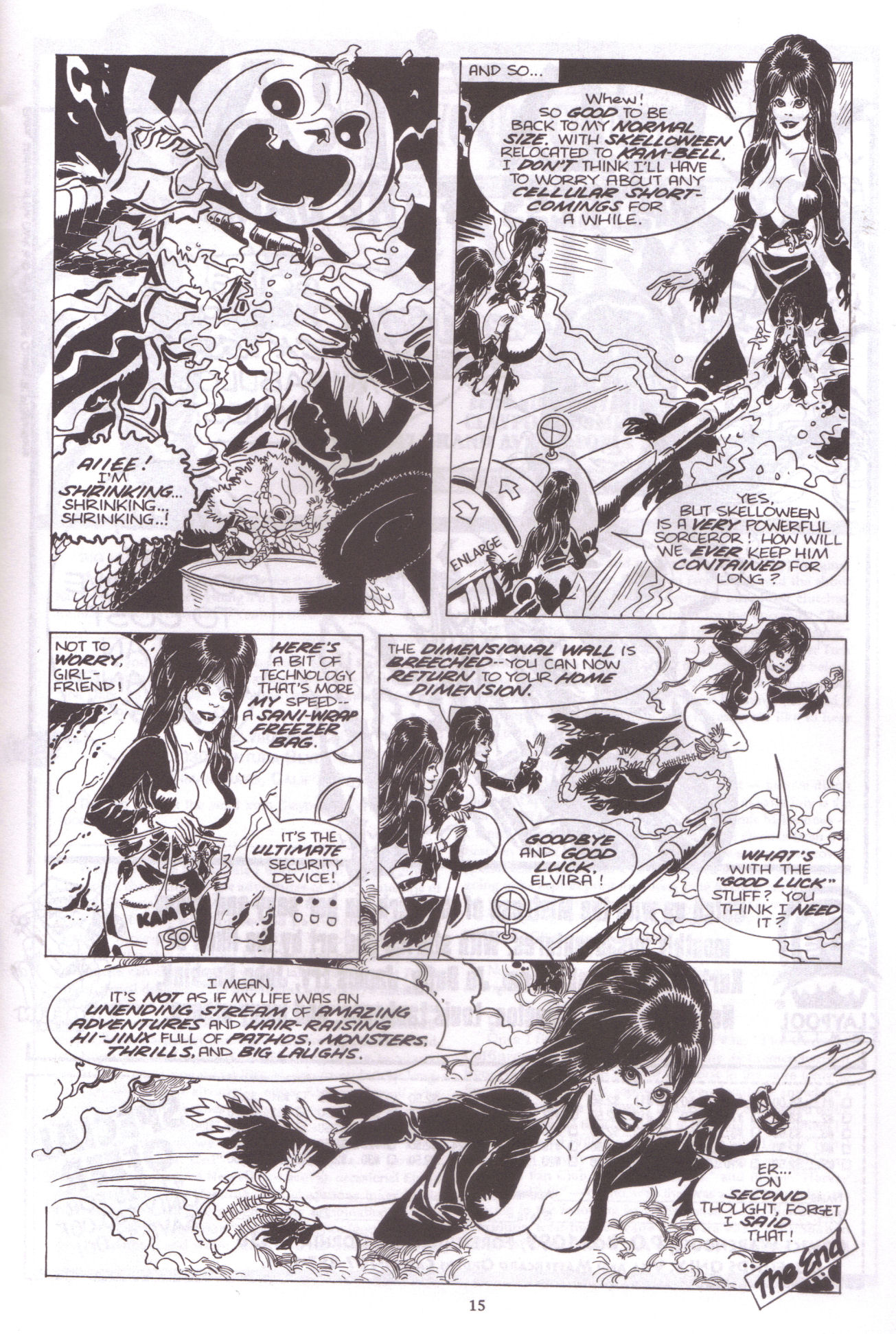 Read online Elvira, Mistress of the Dark comic -  Issue #38 - 17