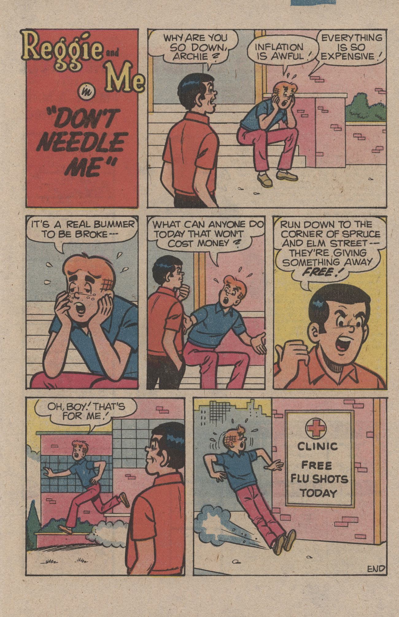 Read online Reggie and Me (1966) comic -  Issue #124 - 27