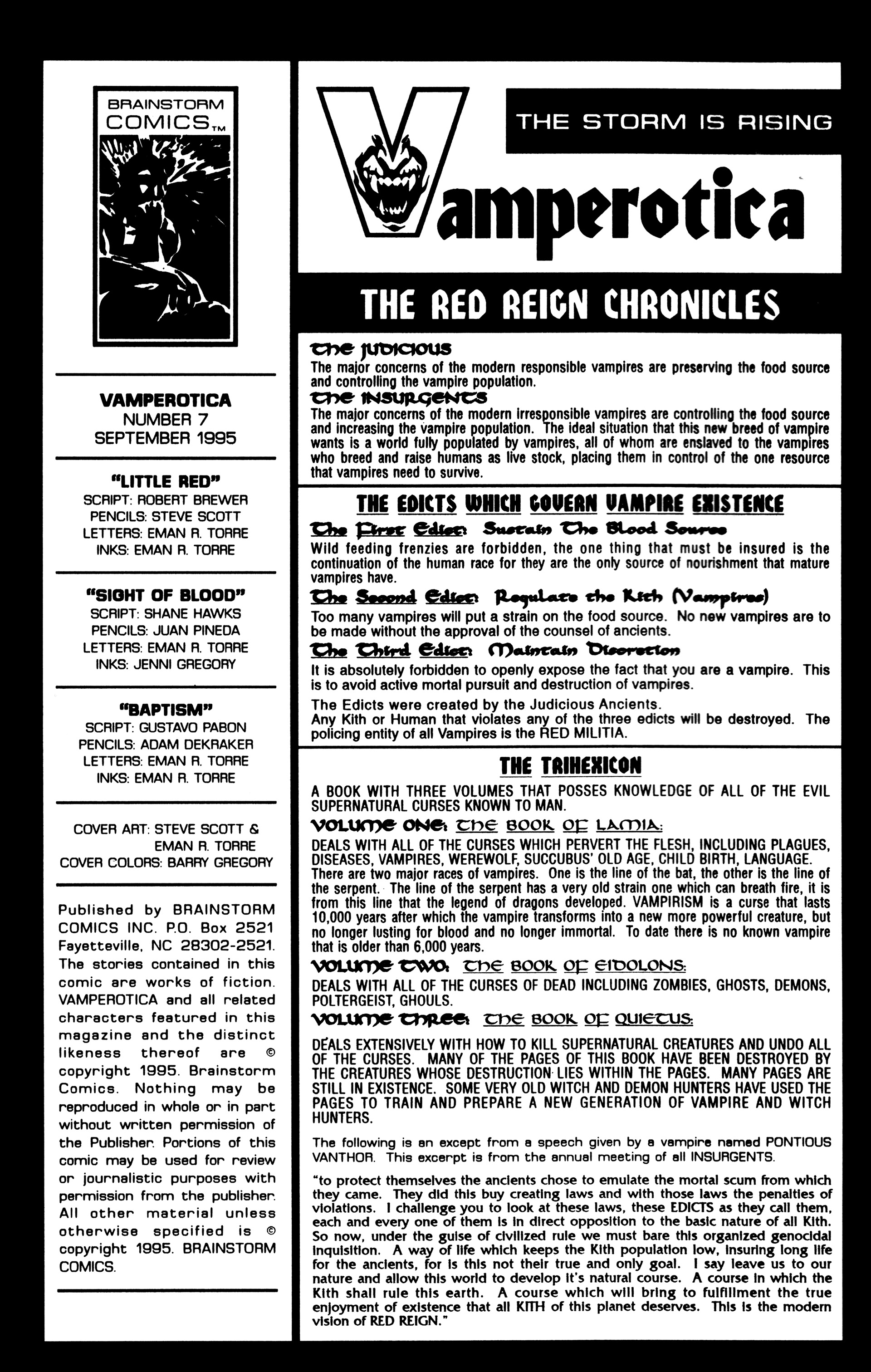 Read online Vamperotica comic -  Issue #7 - 2