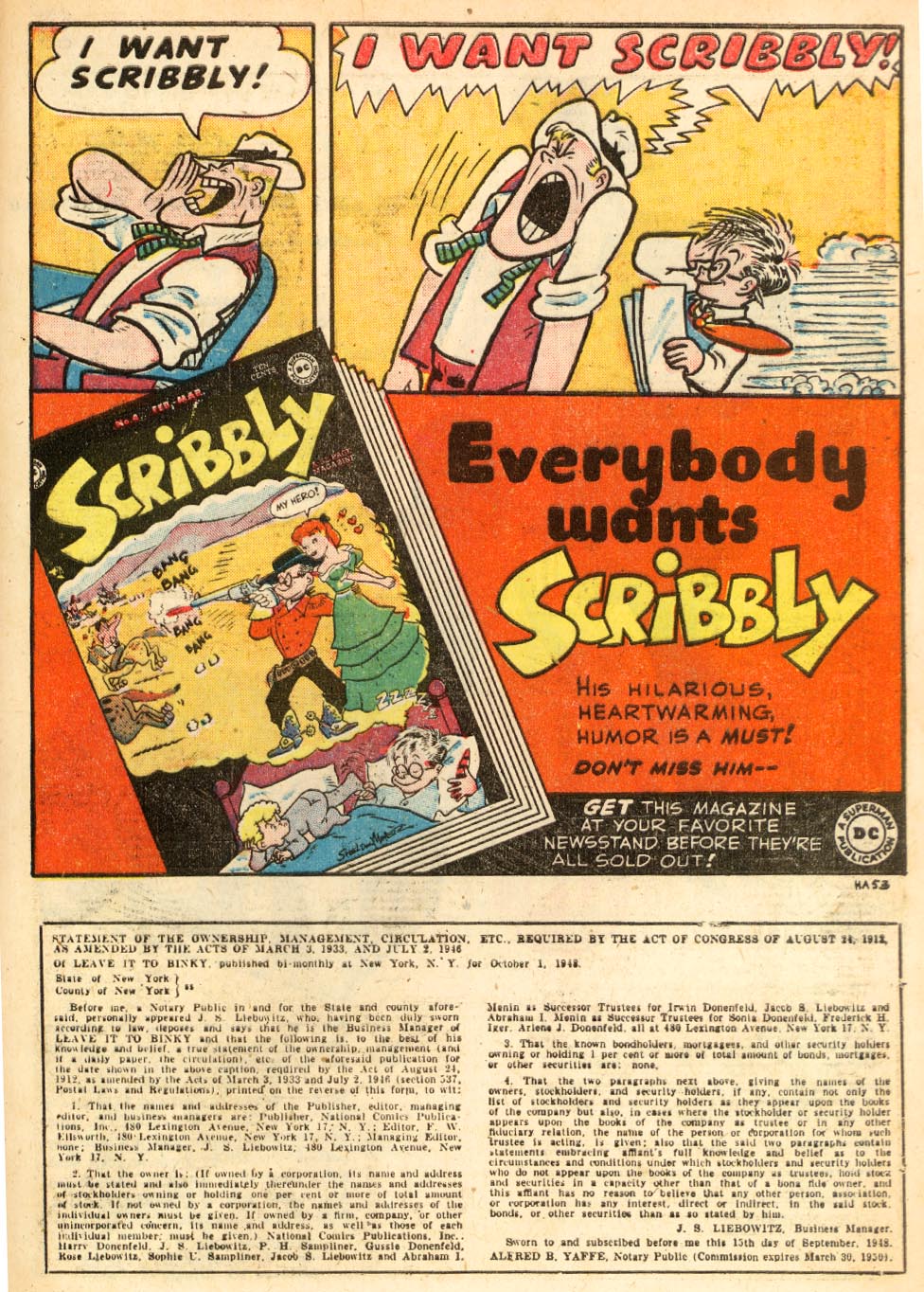 Read online Leave it to Binky comic -  Issue #7 - 49