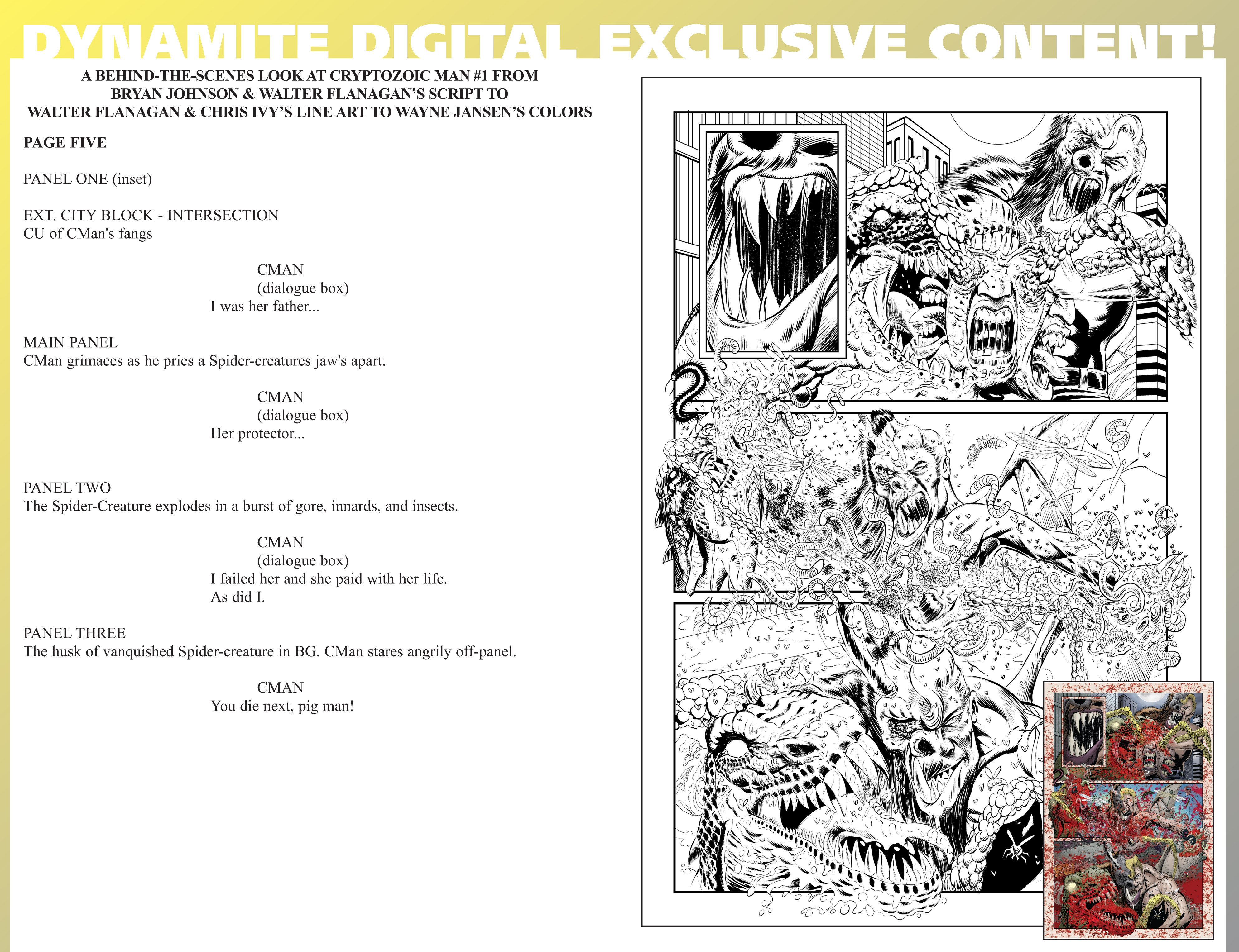 Read online Cryptozoic Man comic -  Issue #1 - 25