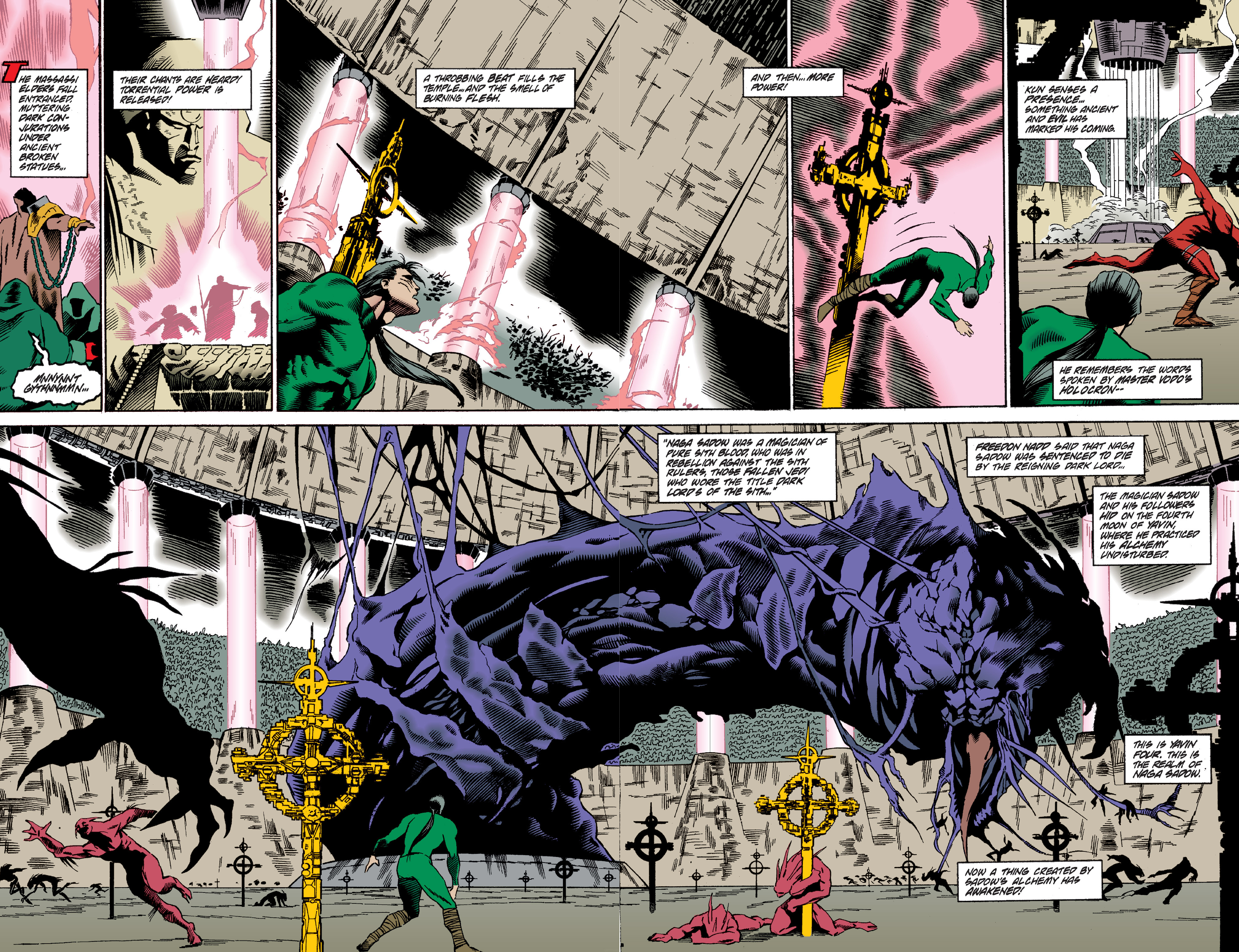 Read online Star Wars: Tales of the Jedi - Dark Lords of the Sith comic -  Issue #4 - 16